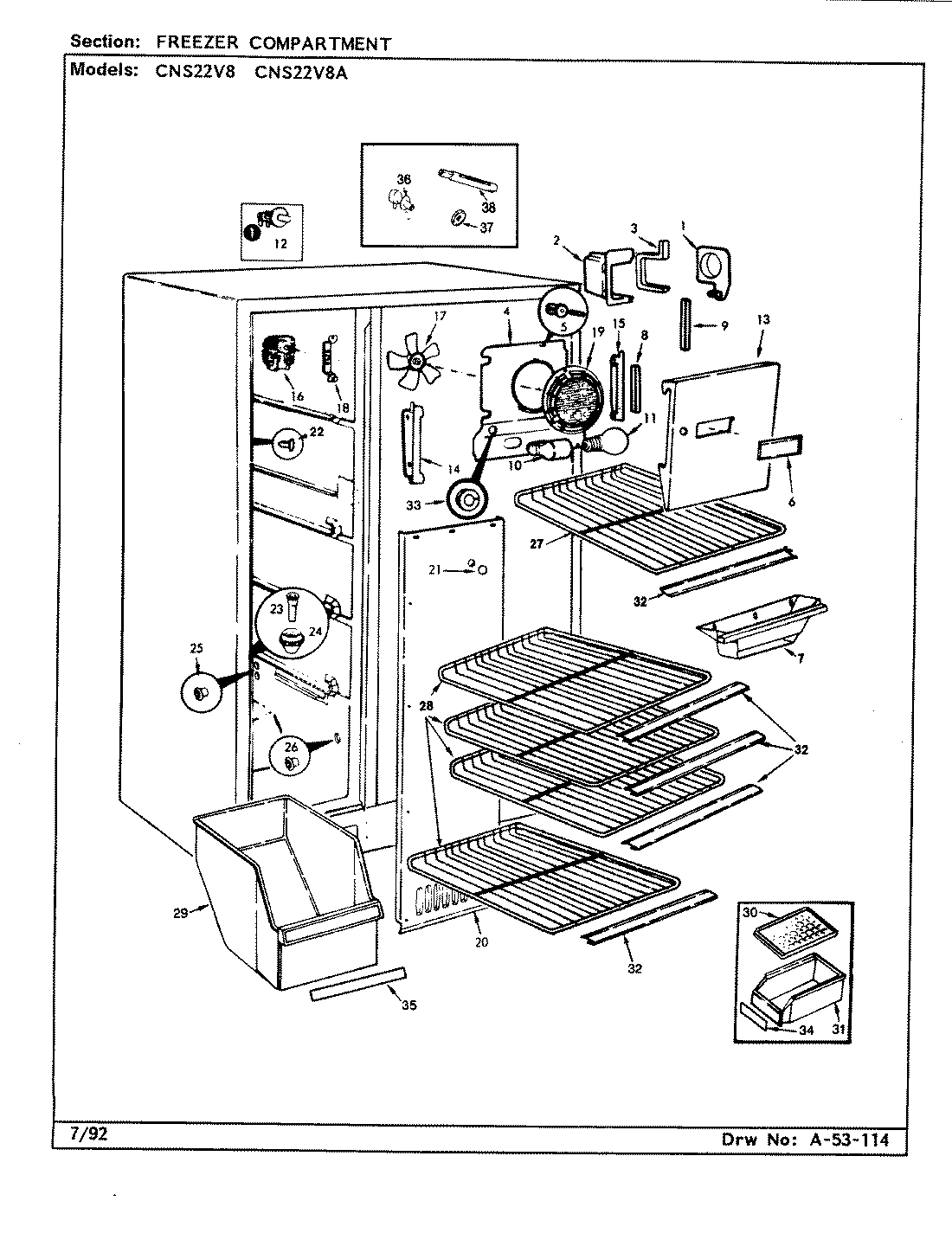 01 - FREEZER COMPARTMENT
