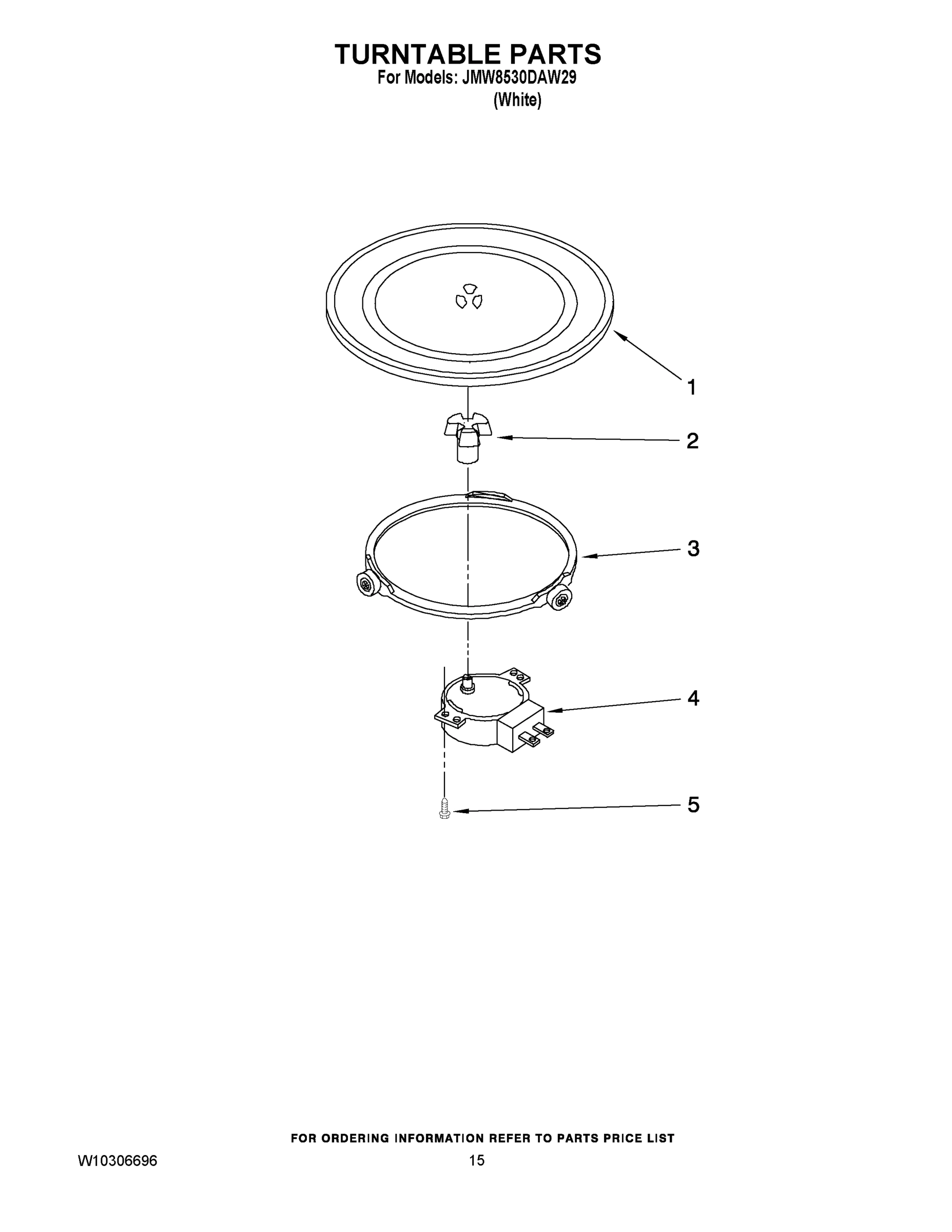 10 - TURNTABLE PARTS