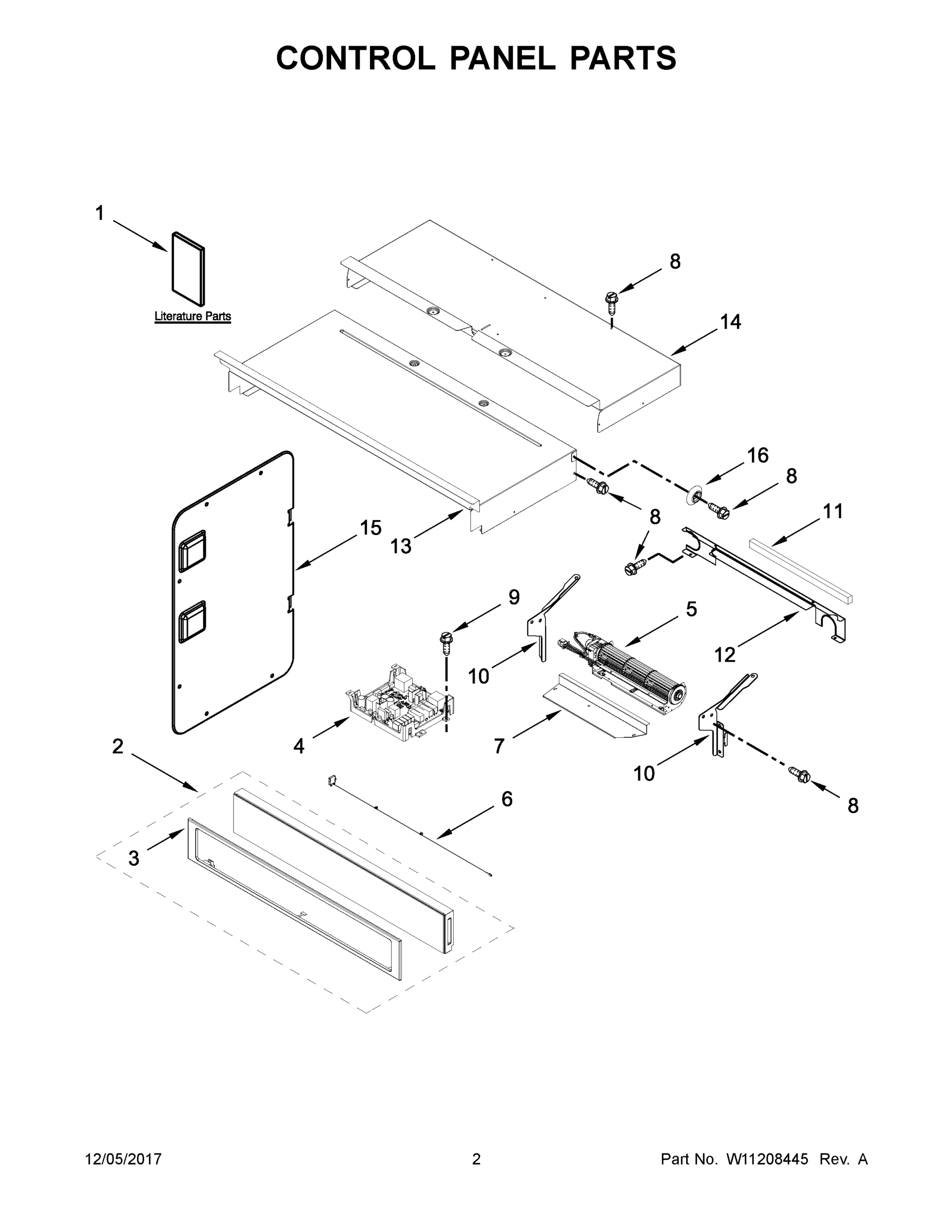 02 - CONTROL PANEL PARTS