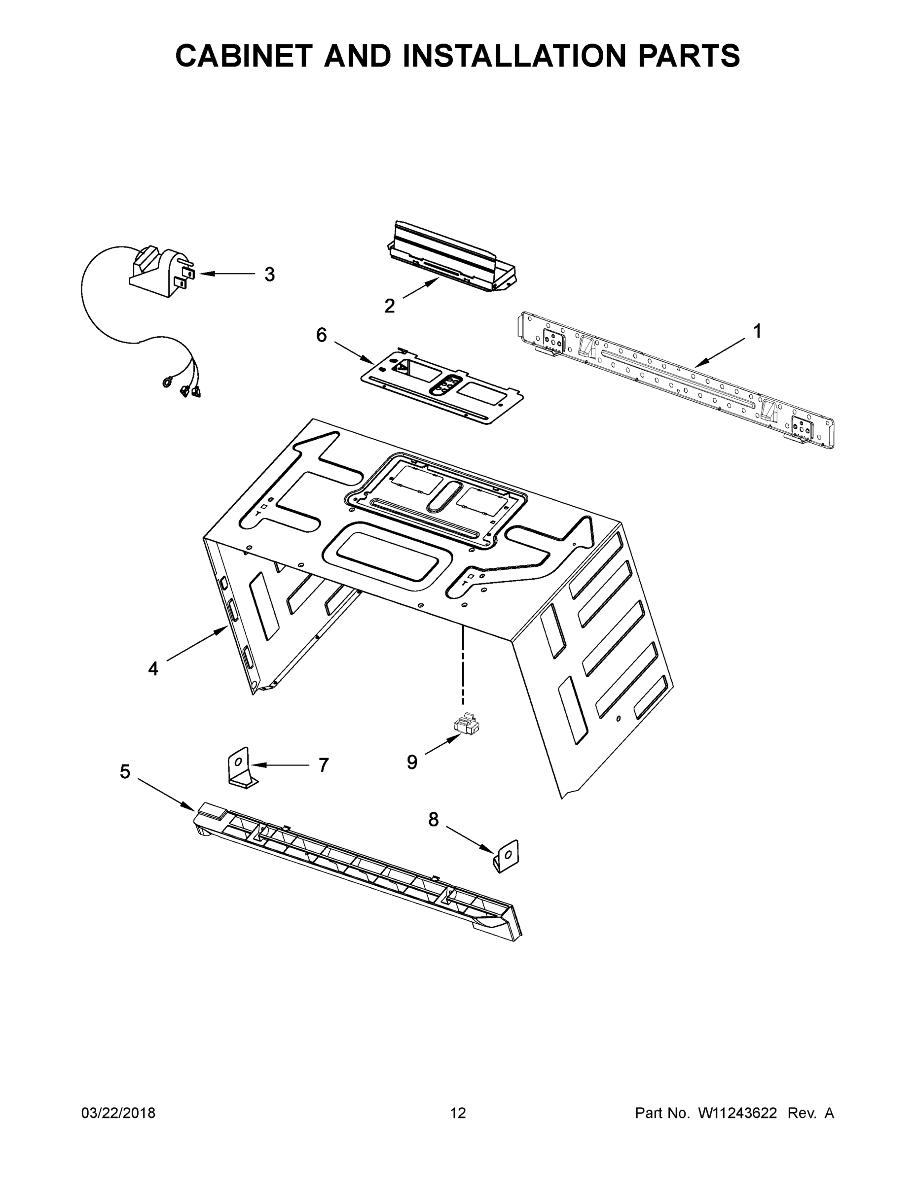 07 - CABINET AND INSTALLATION PARTS
