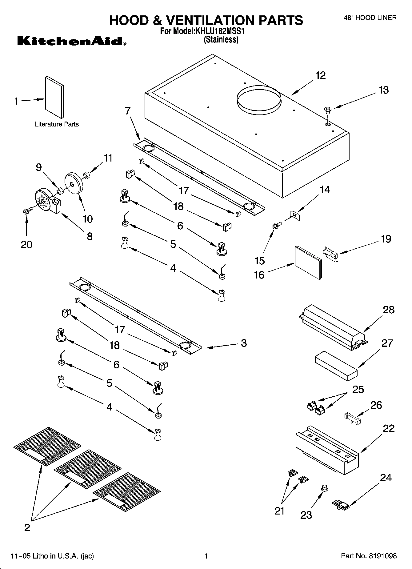 01 - HOOD & VENTILATION PARTS