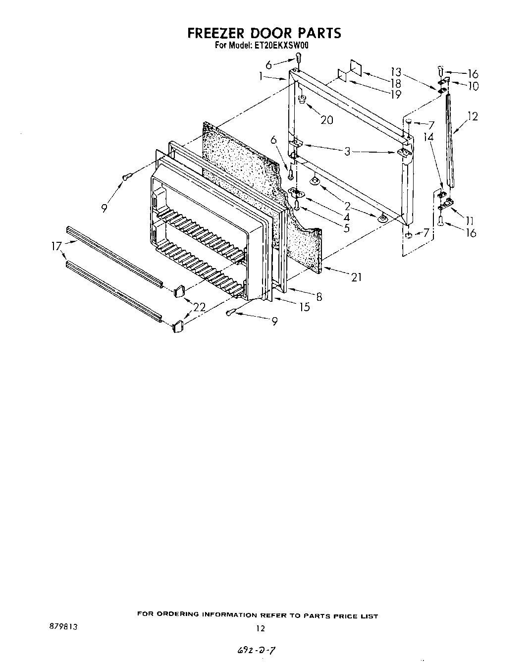 08 - FREEZER DOOR , LIT/OPTIONAL