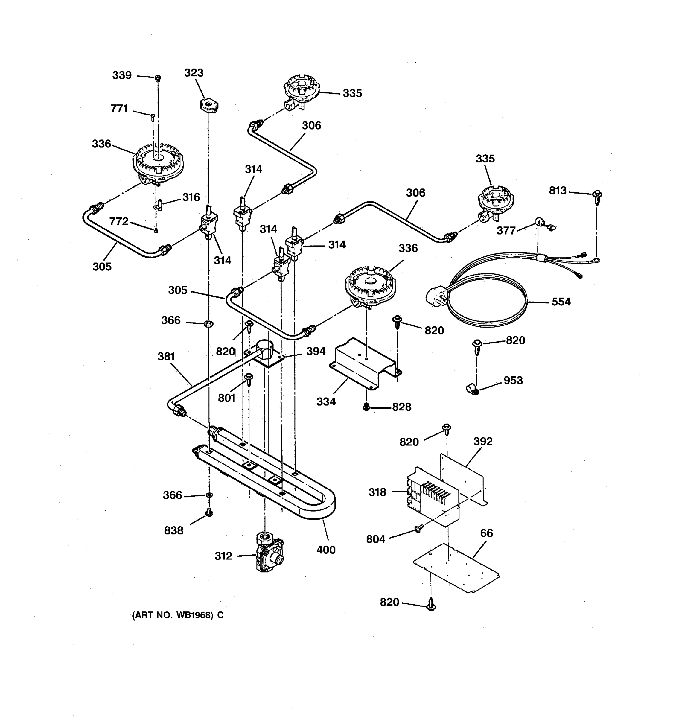 BURNER PARTS