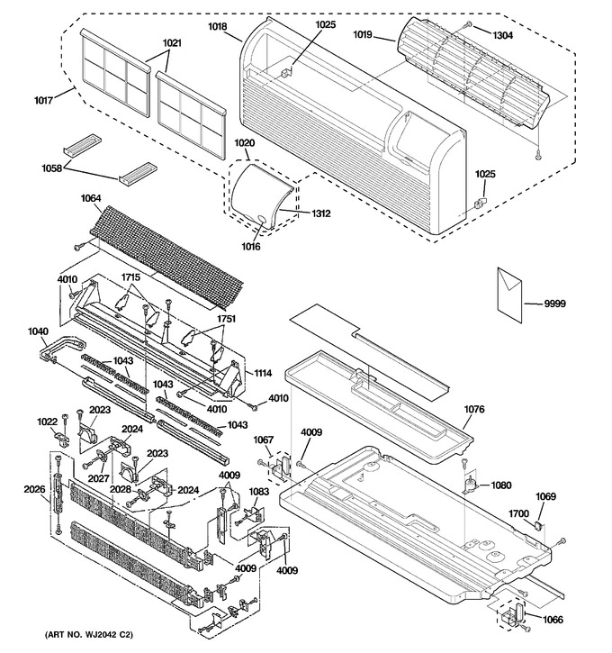 GRILLE, HEATER & BASE PAN PARTS