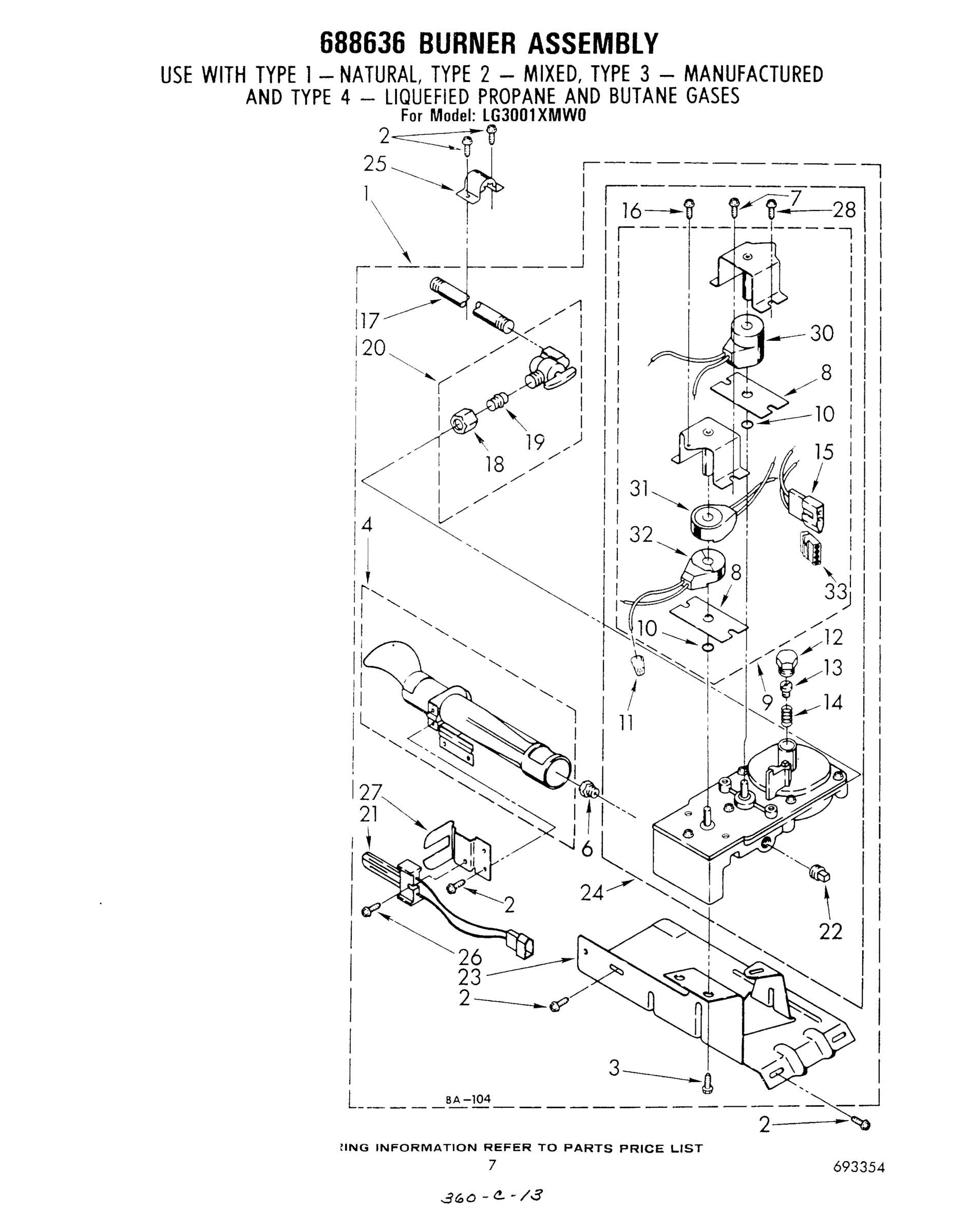 05 - 688636 BURNER