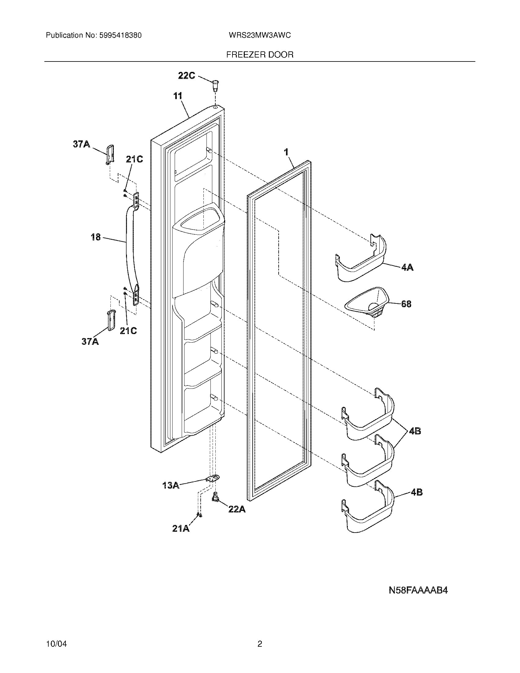 03 - FREEZER DOOR
