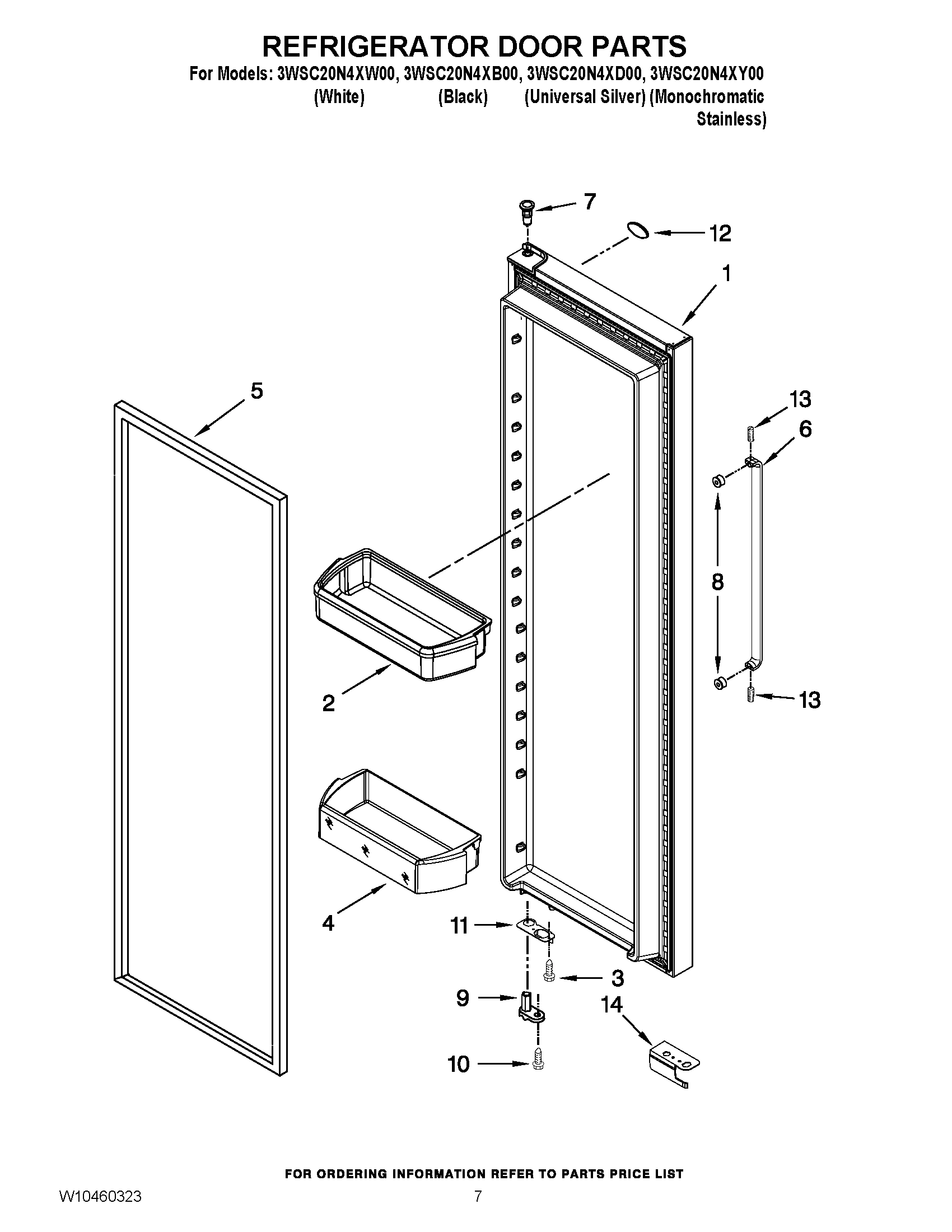 05 - REFRIGERATOR DOOR PARTS