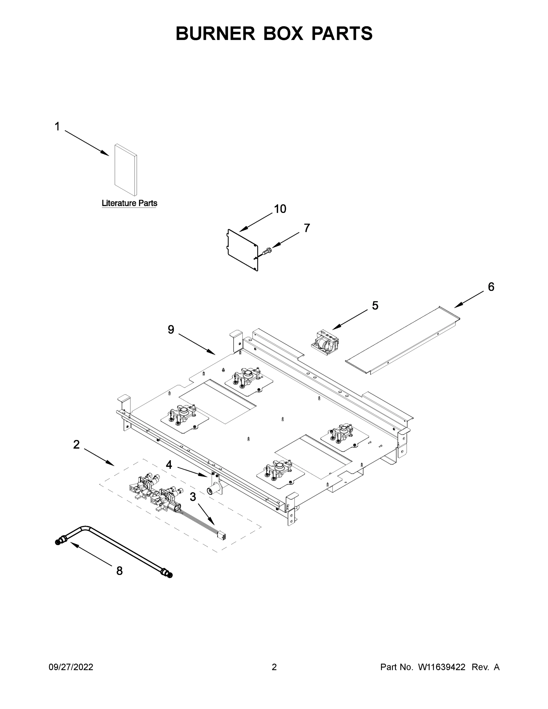 02 - BURNER BOX PARTS