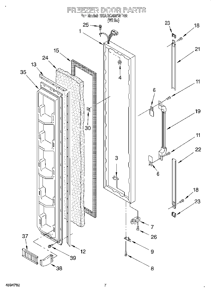 05 - FREEZER DOOR
