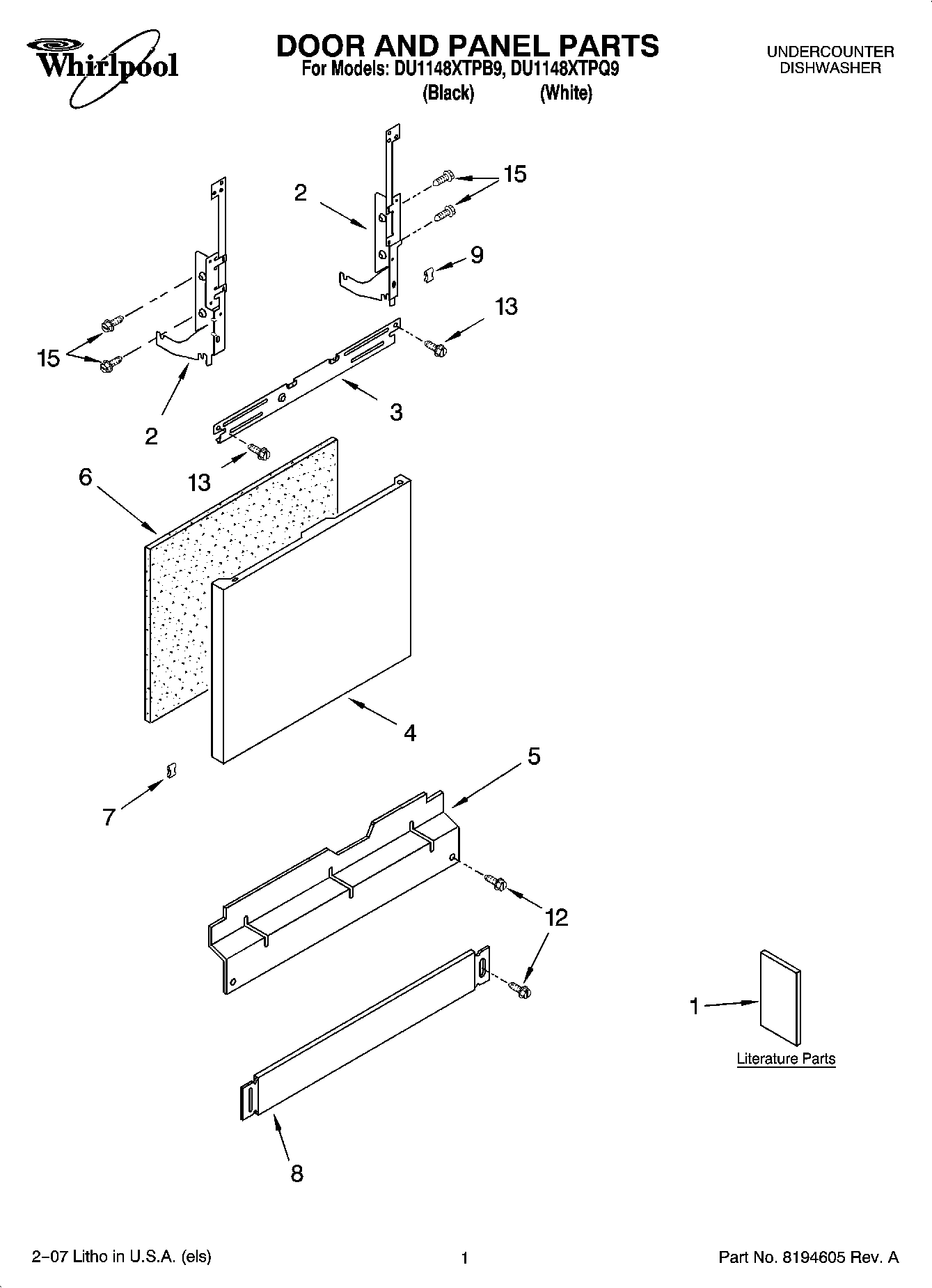 01 - DOOR AND PANEL PARTS
