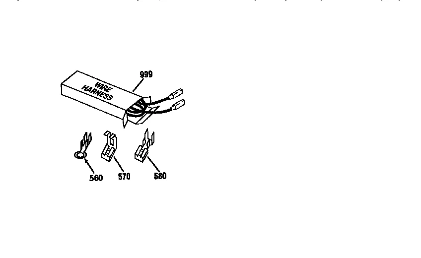 WIRE HARNESS AND COMPONENTS