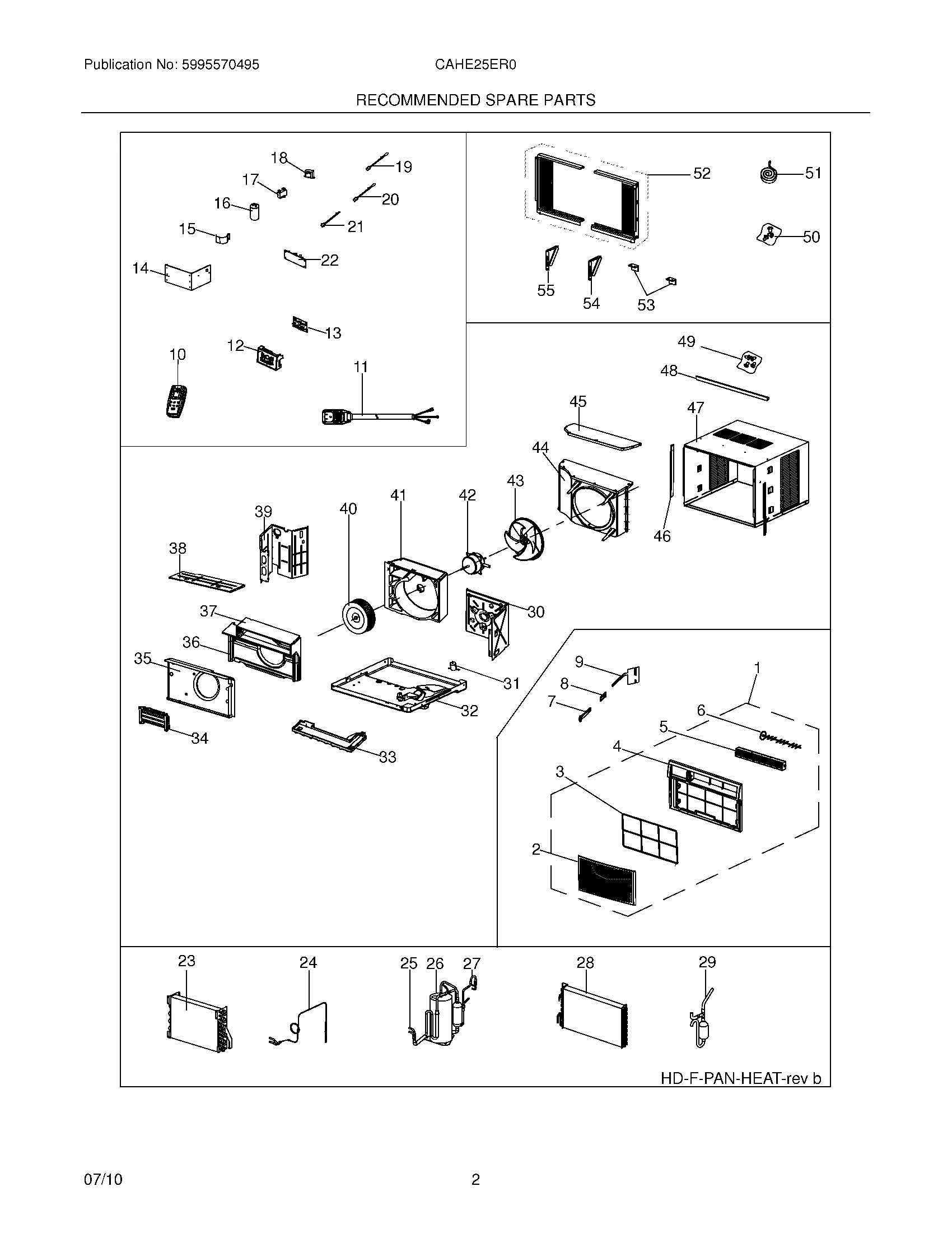 03 - RECOMMENDED SPARE PARTS