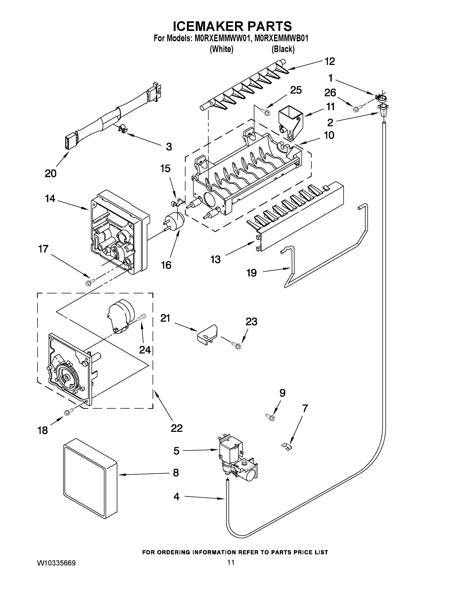 06 - ICEMAKER PARTS
