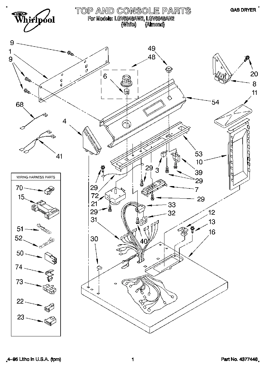 01 - TOP AND CONSOLE, LIT/OPTIONAL
