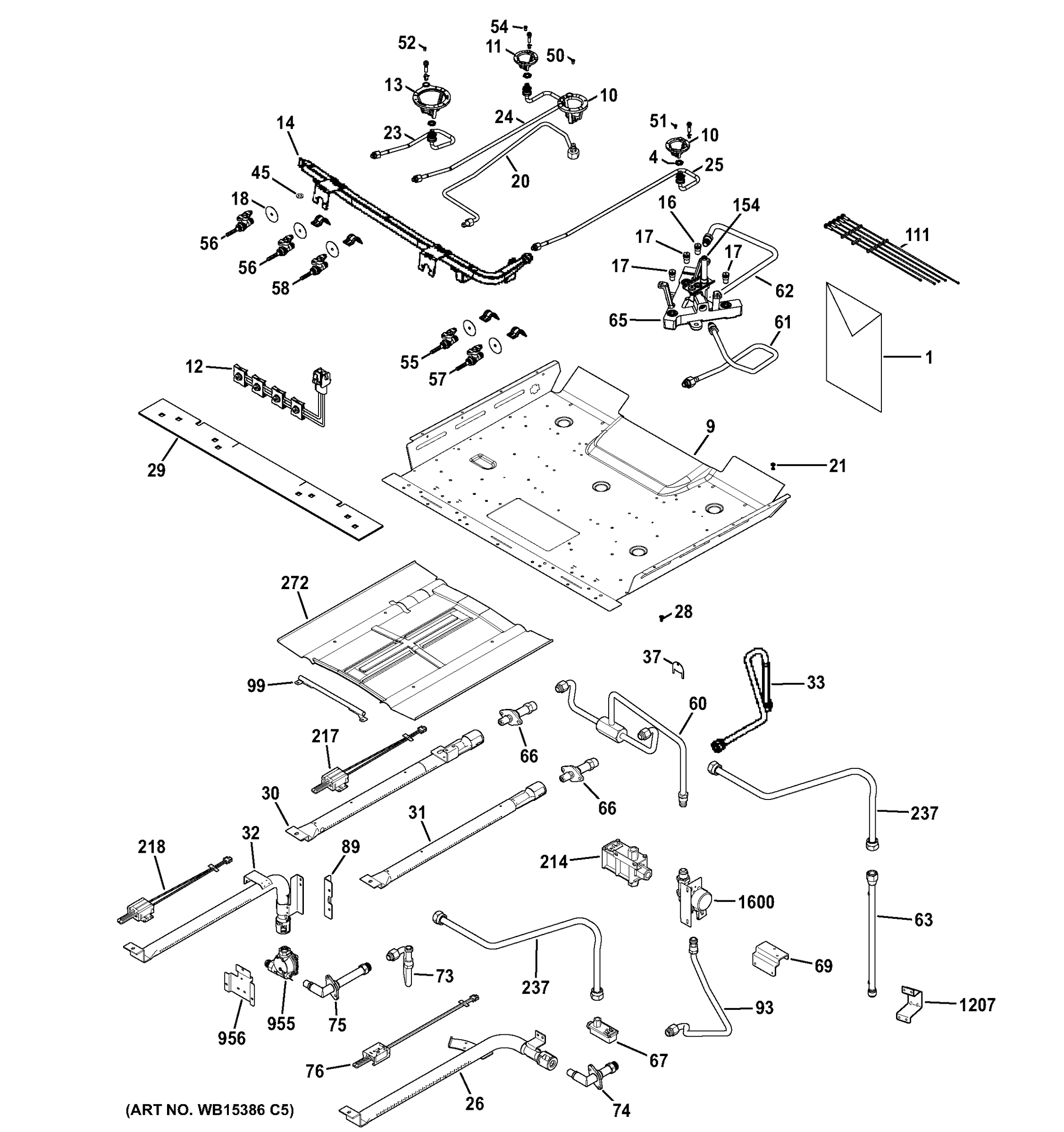 GAS & BURNER PARTS