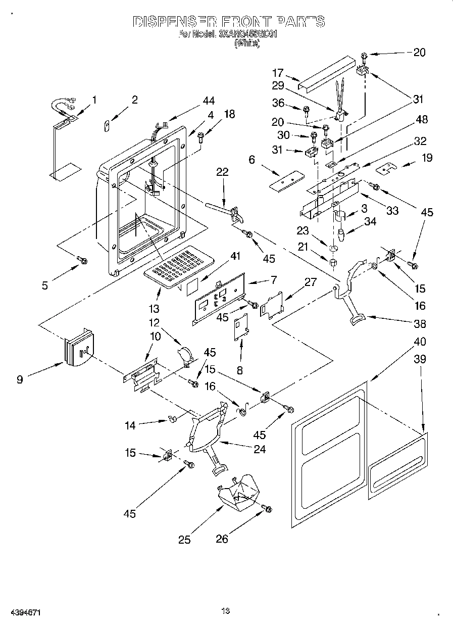 07 - DISPENSER FRONT