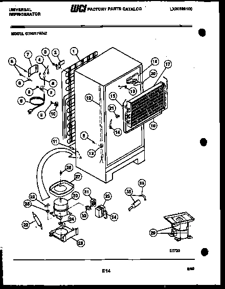 05 - SYSTEM AND AUTOMATIC DEFROST PARTS