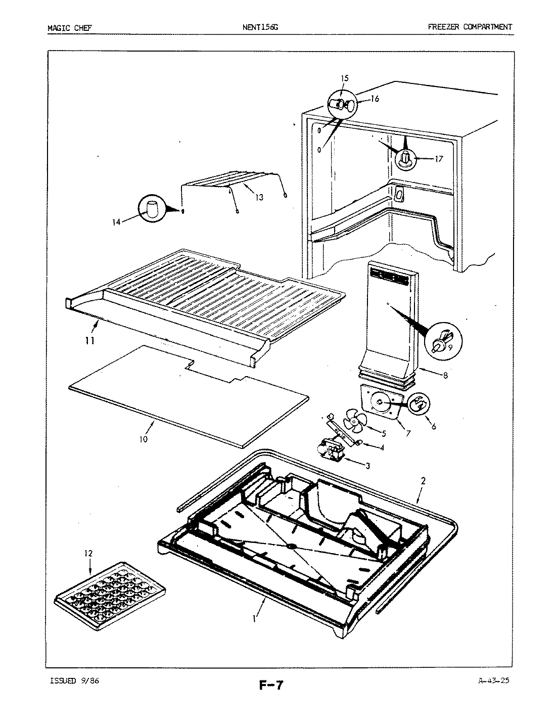 01 - FREEZER COMPARTMENT