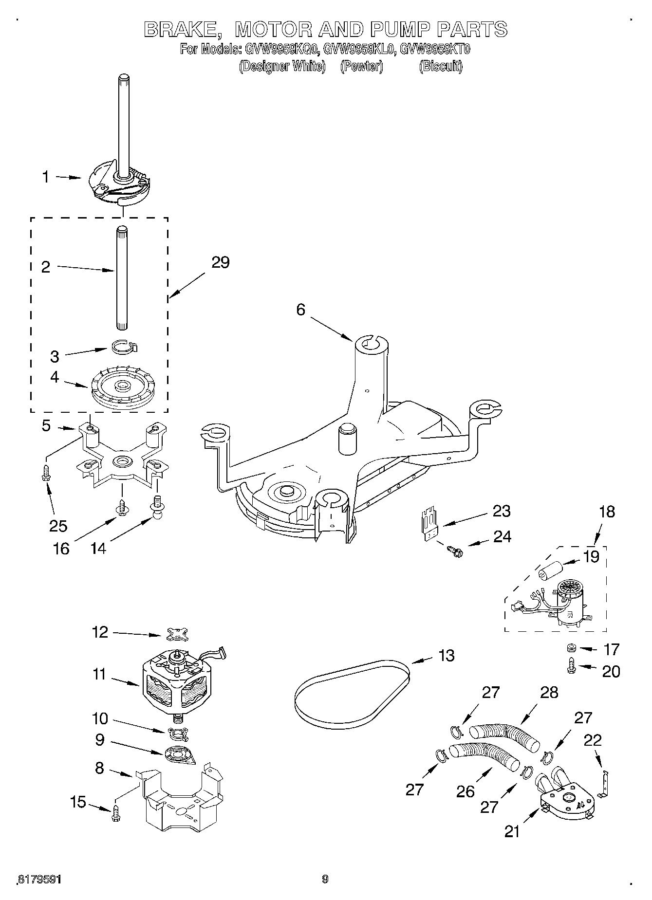 05 - BRAKE, MOTOR AND PUMP