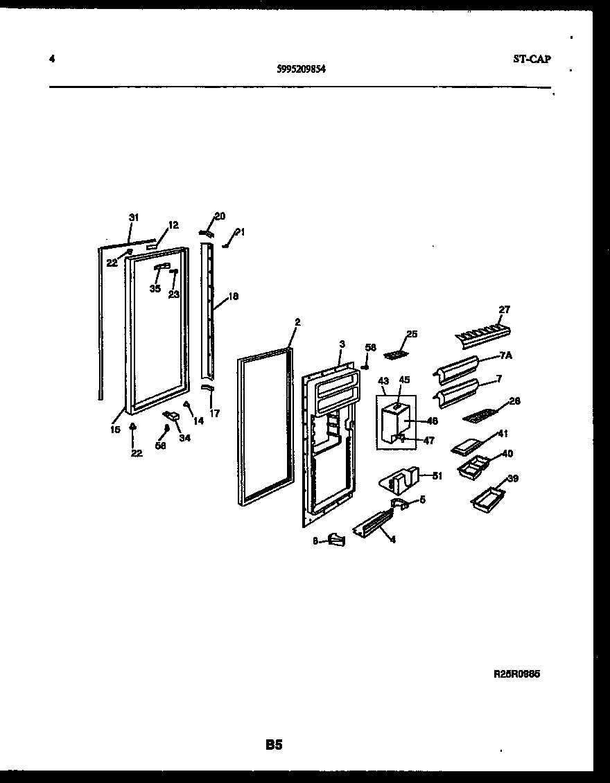 03 - REFRIGERATOR DOOR PARTS