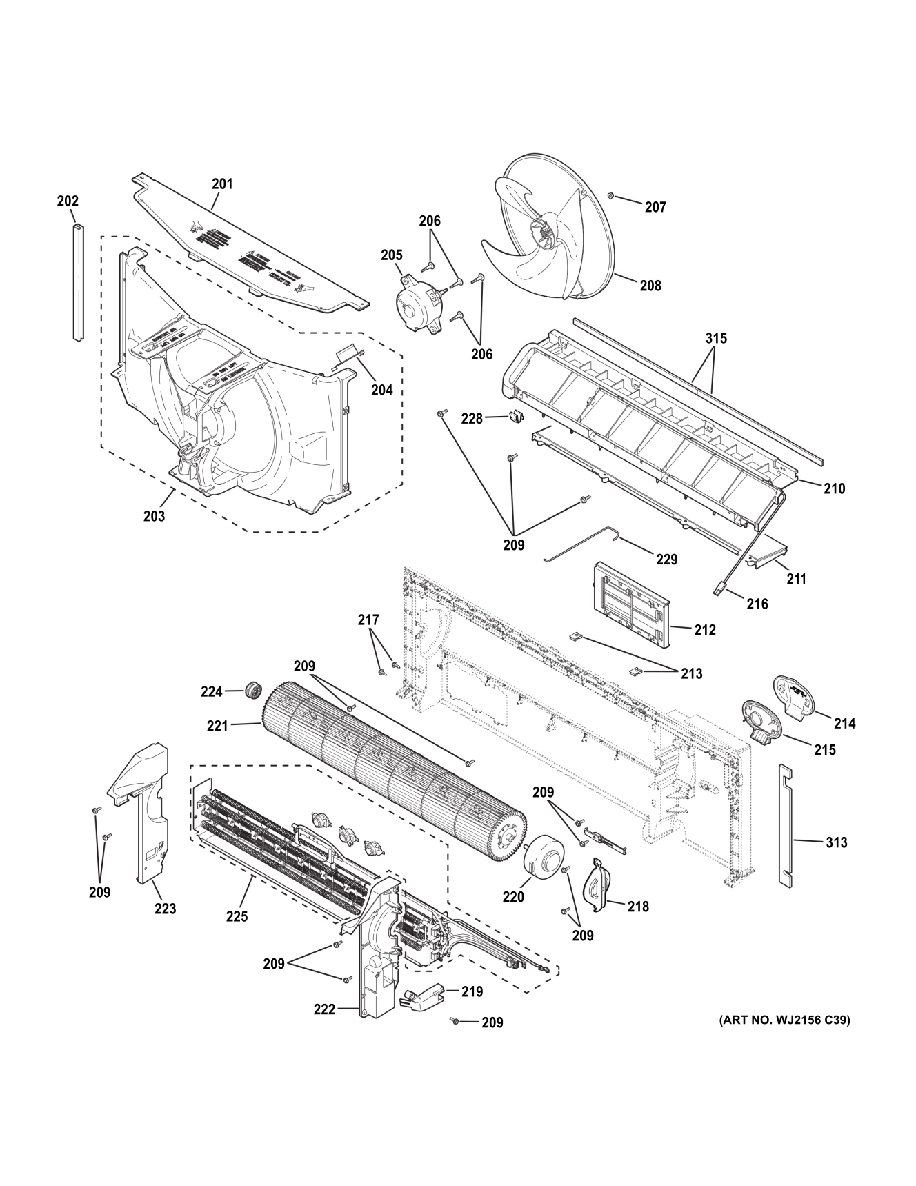 MOTOR & CHASSIS PARTS