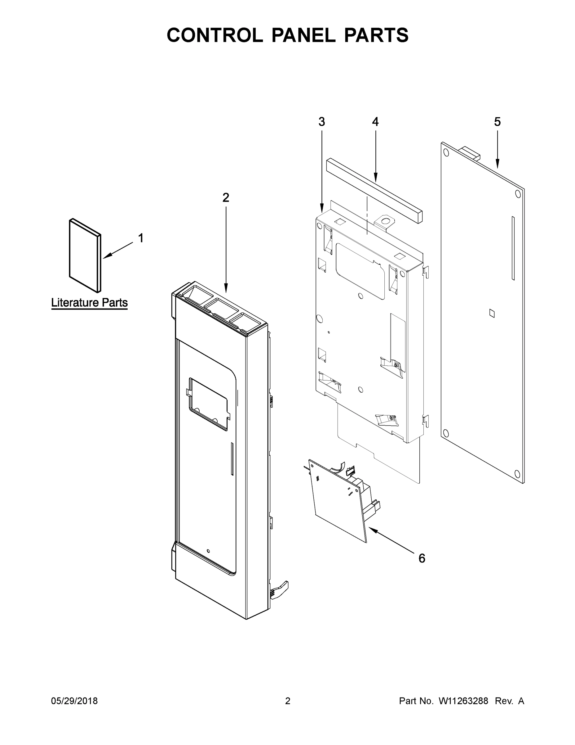 02 - CONTROL PANEL PARTS