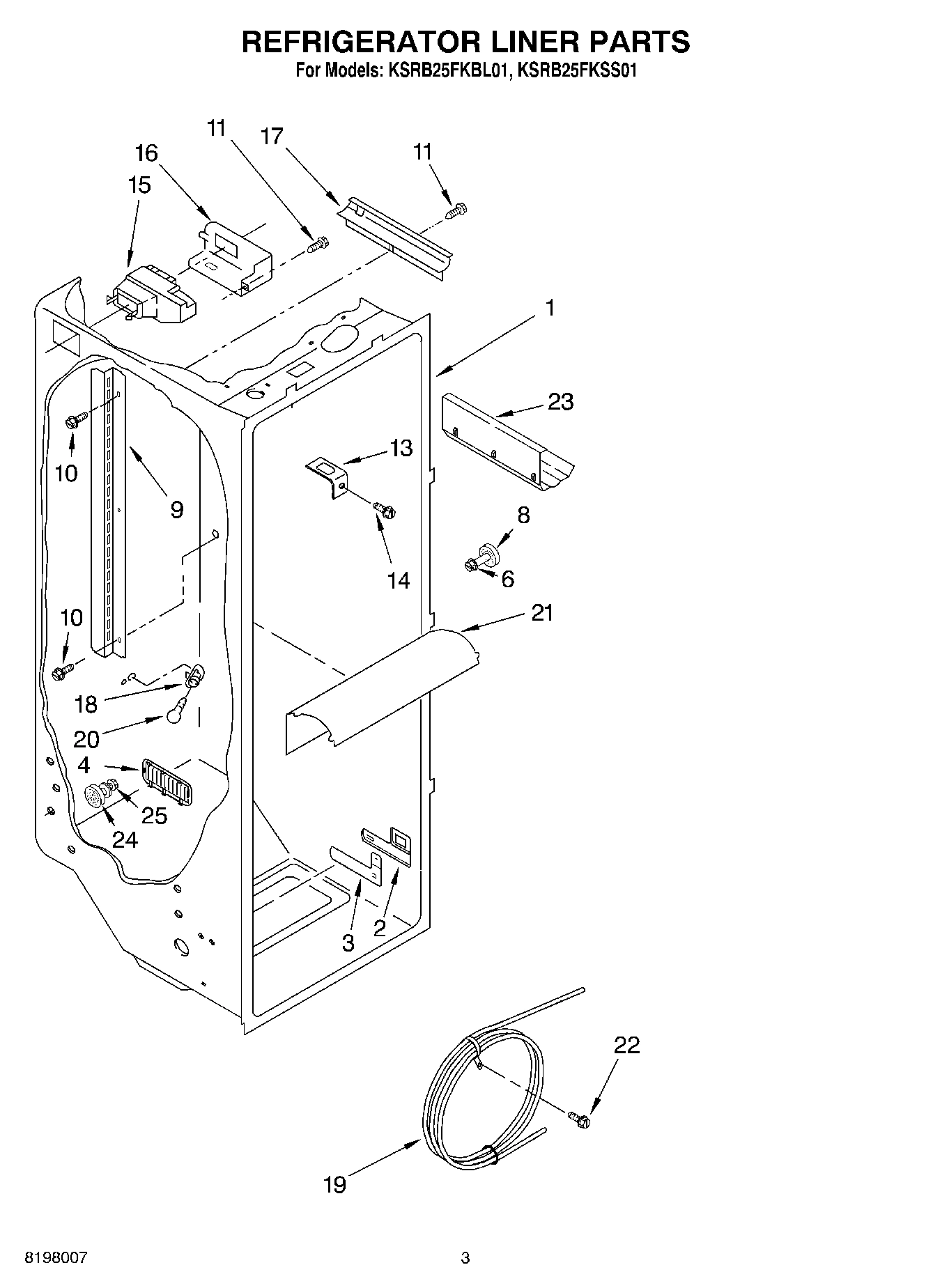 02 - REFRIGERATOR LINER