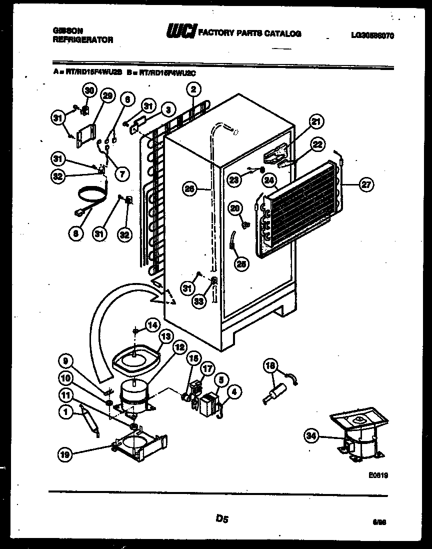 05 - SYSTEM AND AUTOMATIC DEFROST PARTS