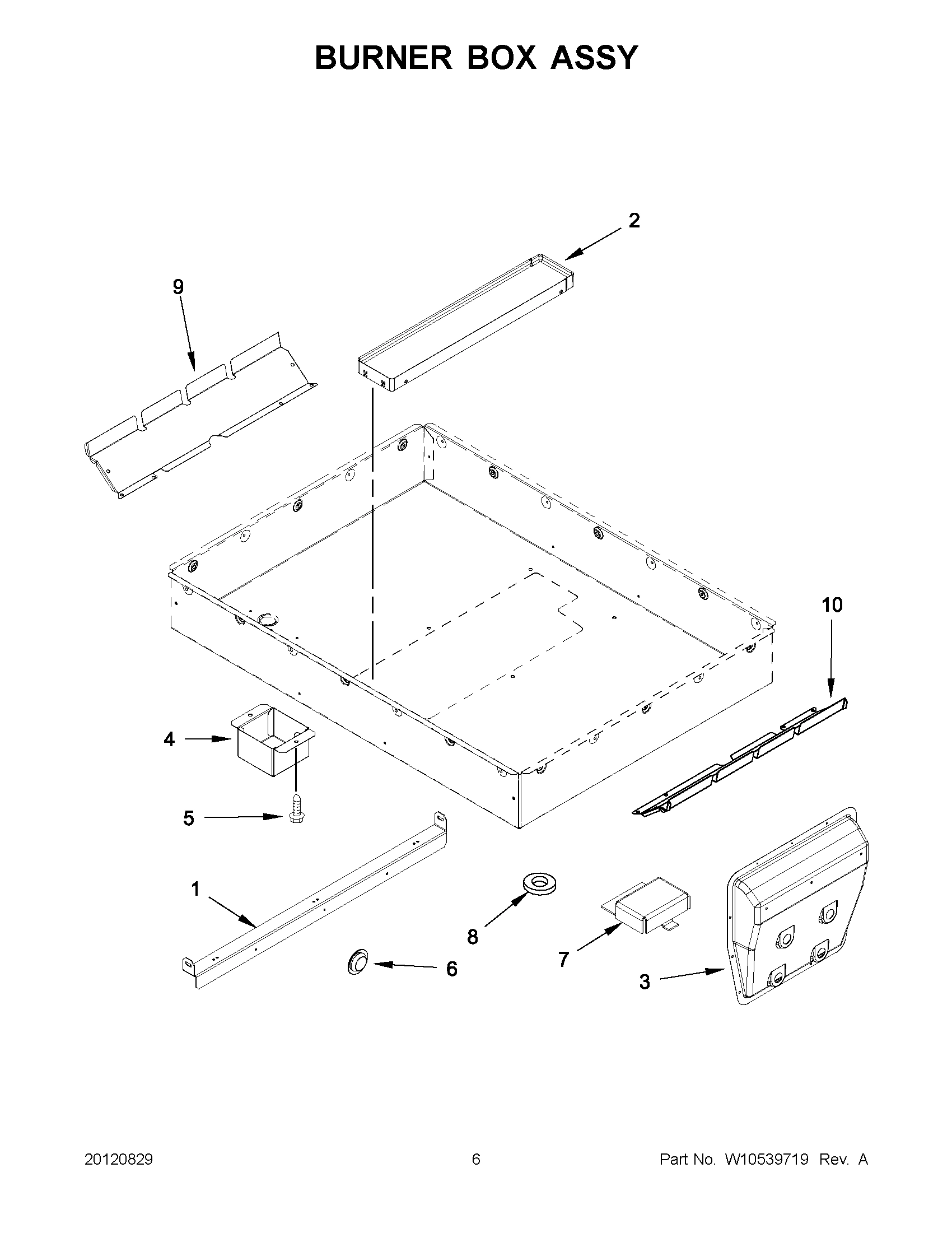 03 - BURNER BOX ASSY