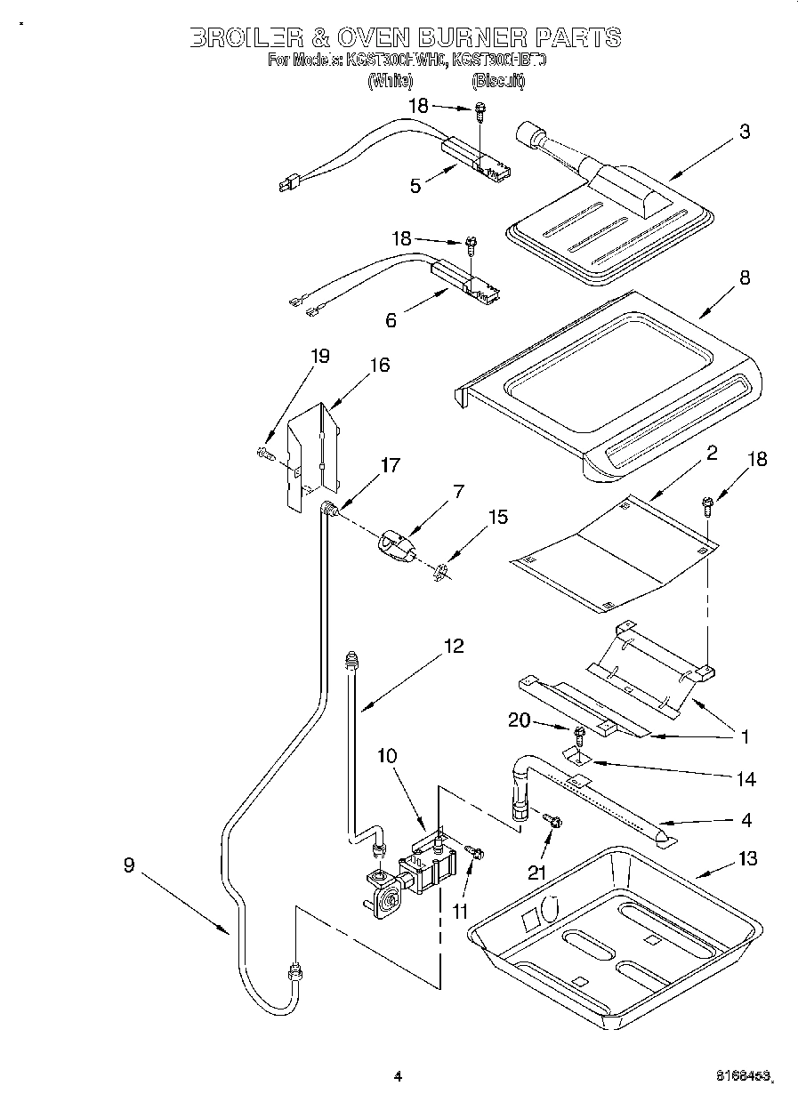04 - BROILER AND OVEN BURNER