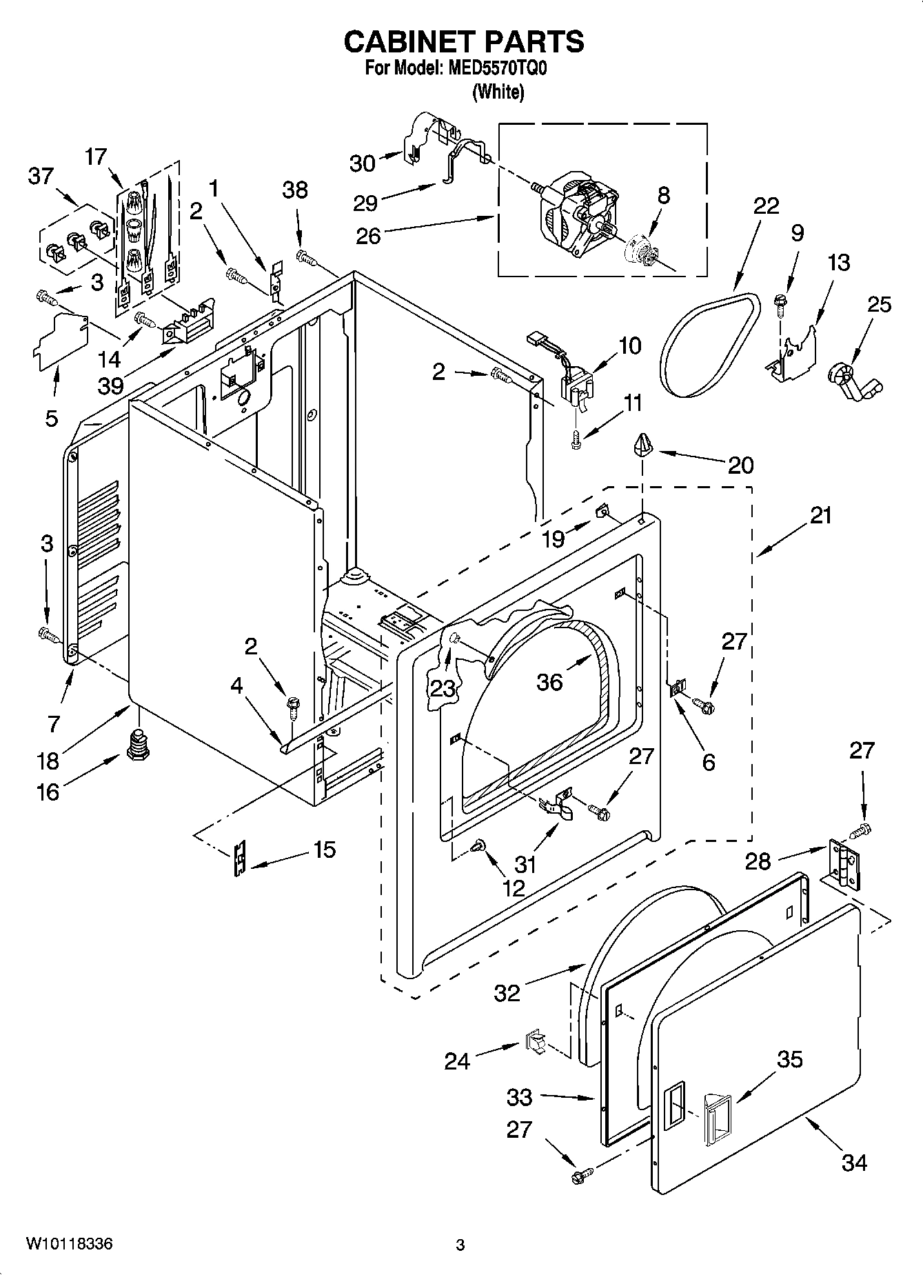 02 - CABINET PARTS