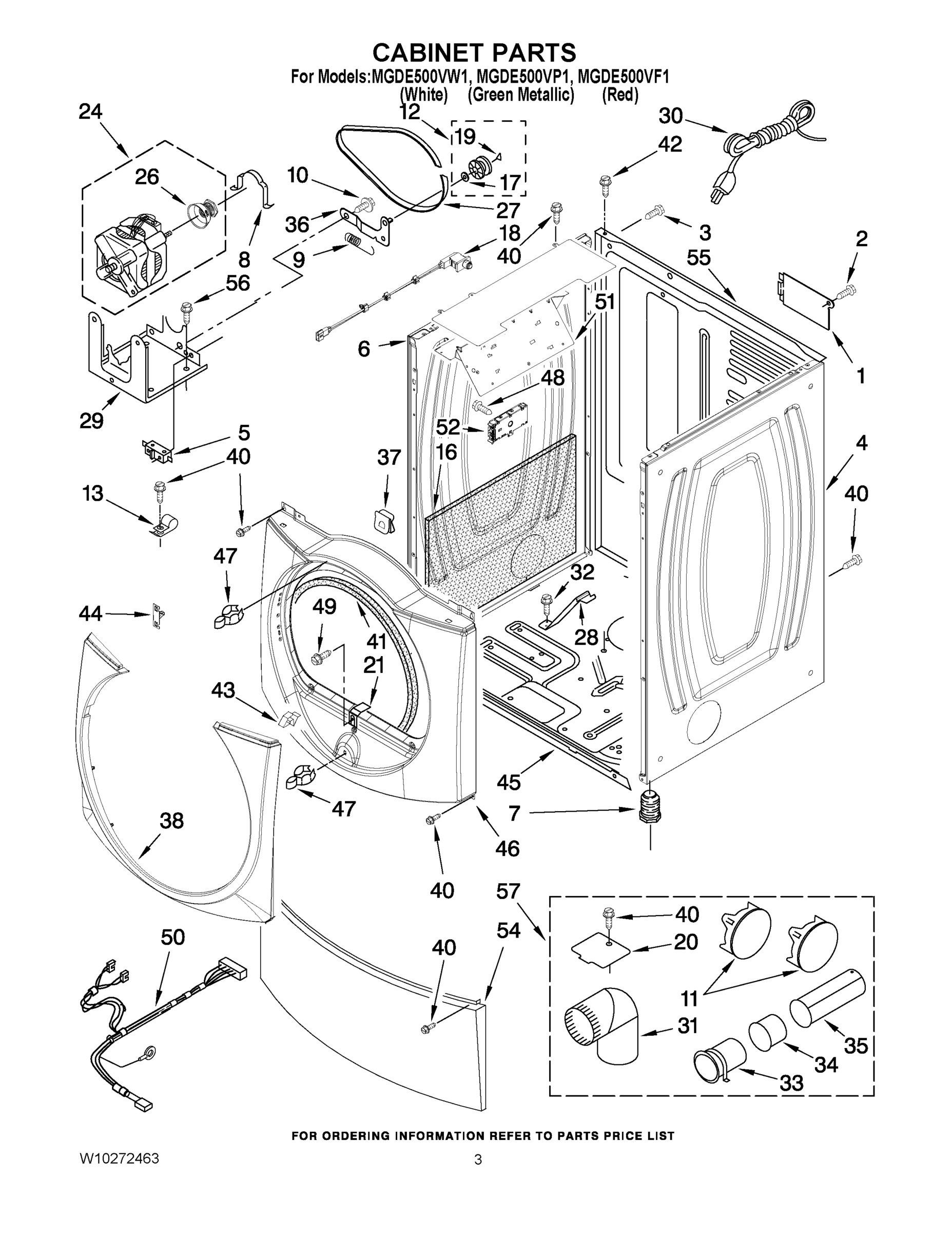 02 - CABINET PARTS
