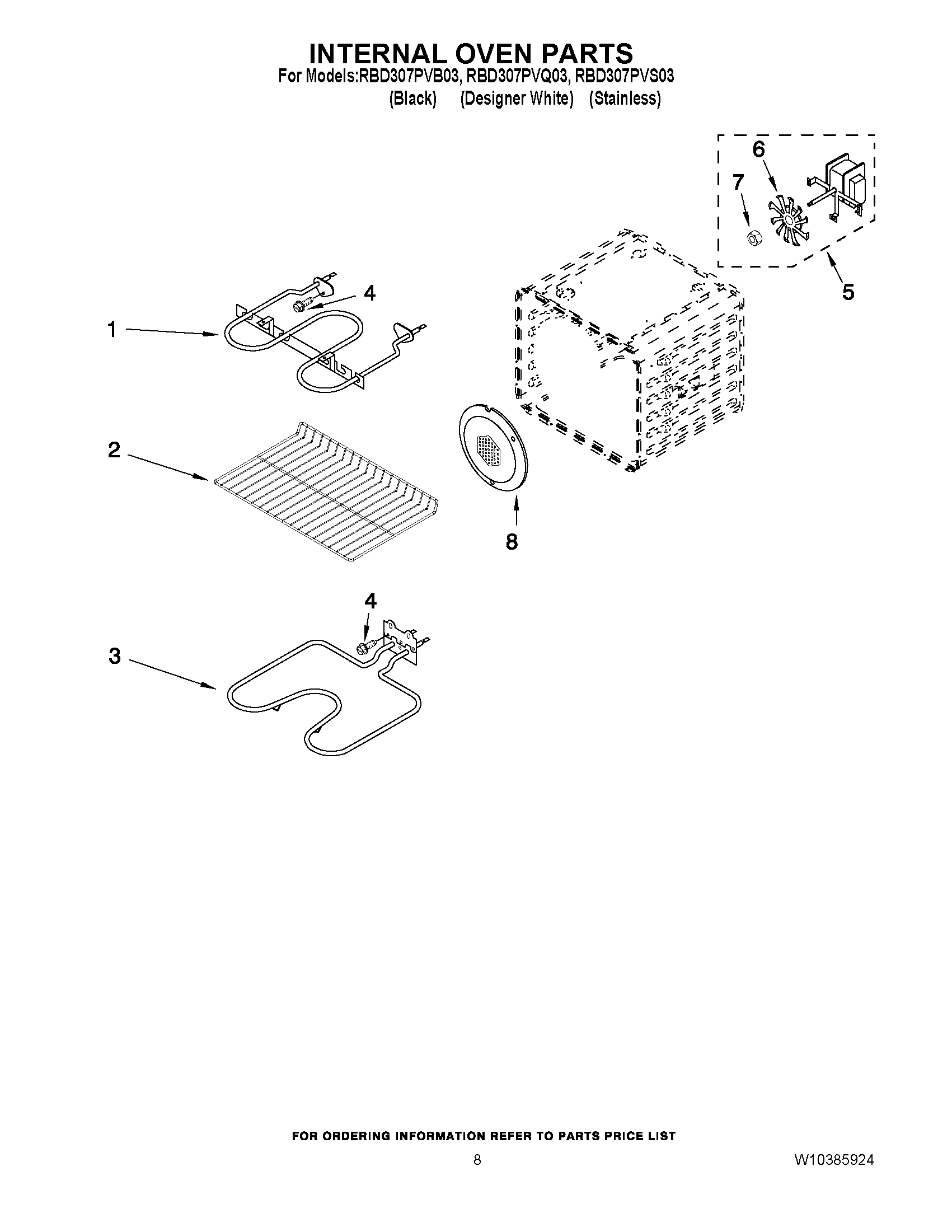 06 - INTERNAL OVEN PARTS