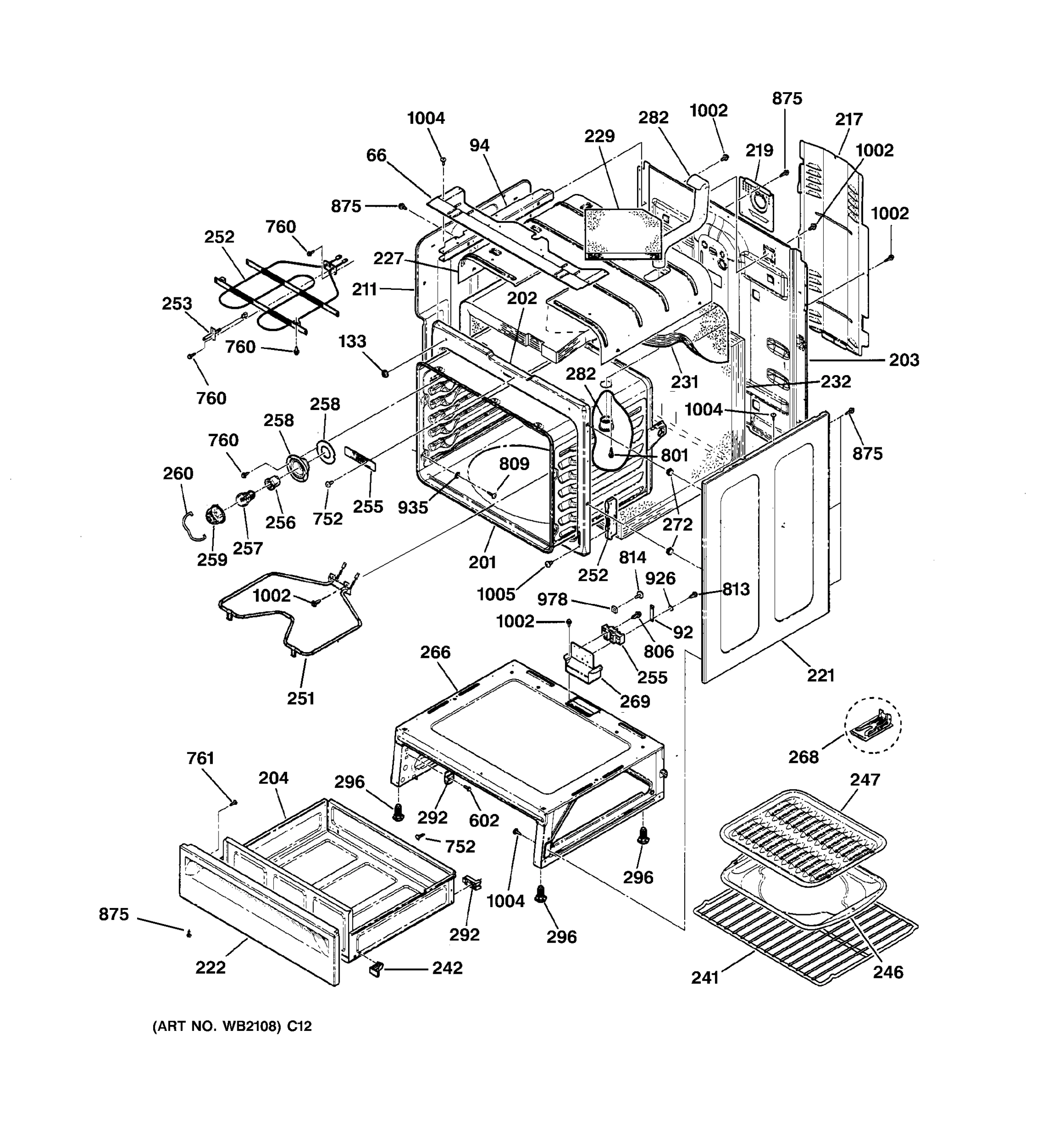 BODY & DRAWER PARTS
