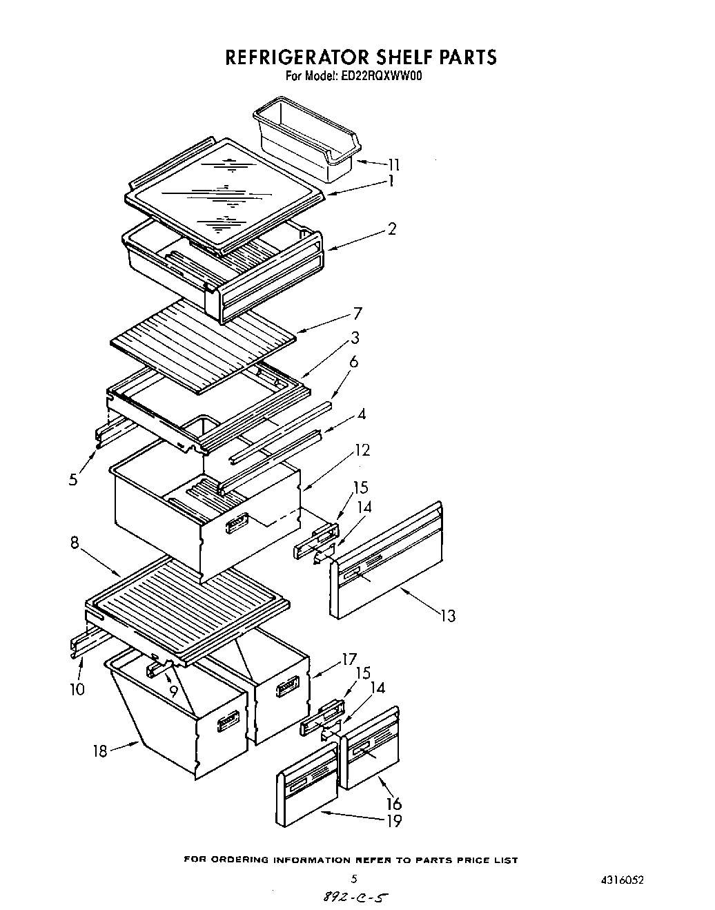 04 - REFRIGERATOR SHELF