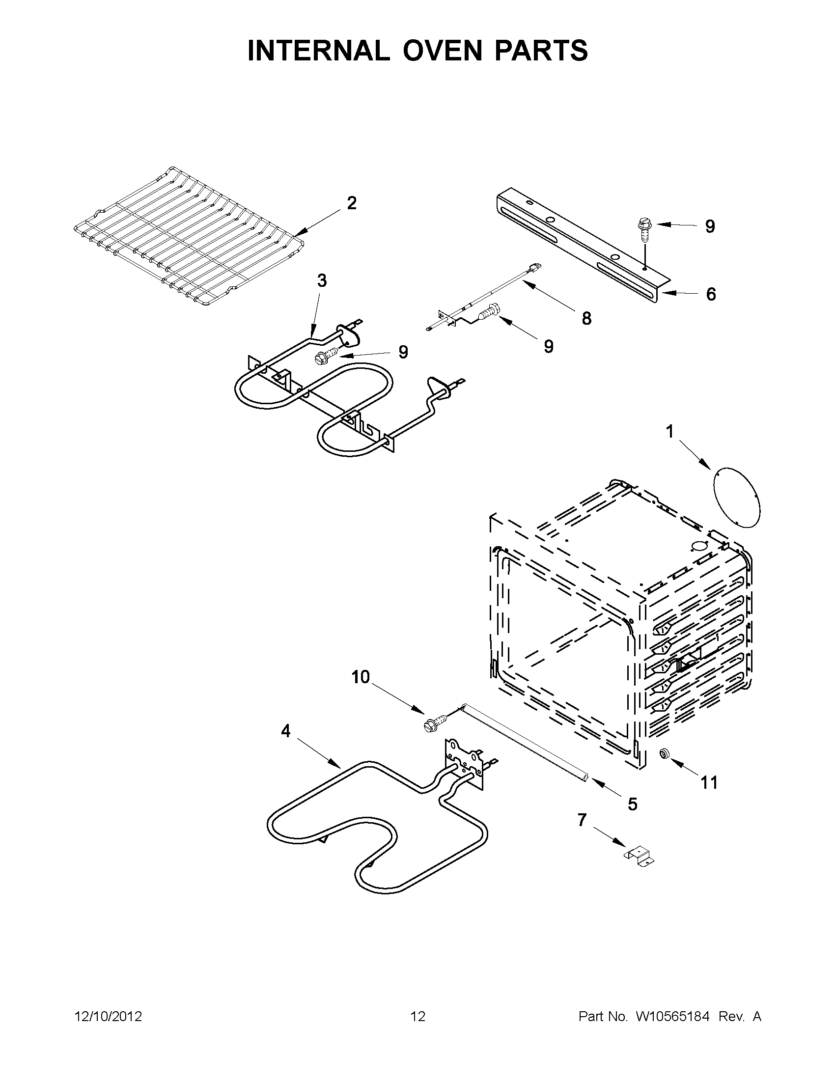06 - INTERNAL OVEN PARTS