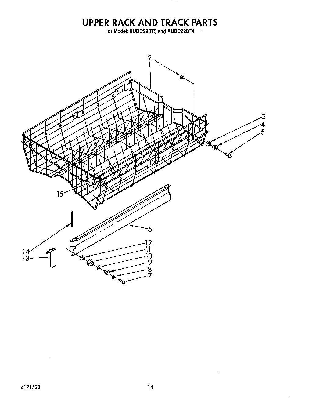 11 - UPPER RACK AND TRACK