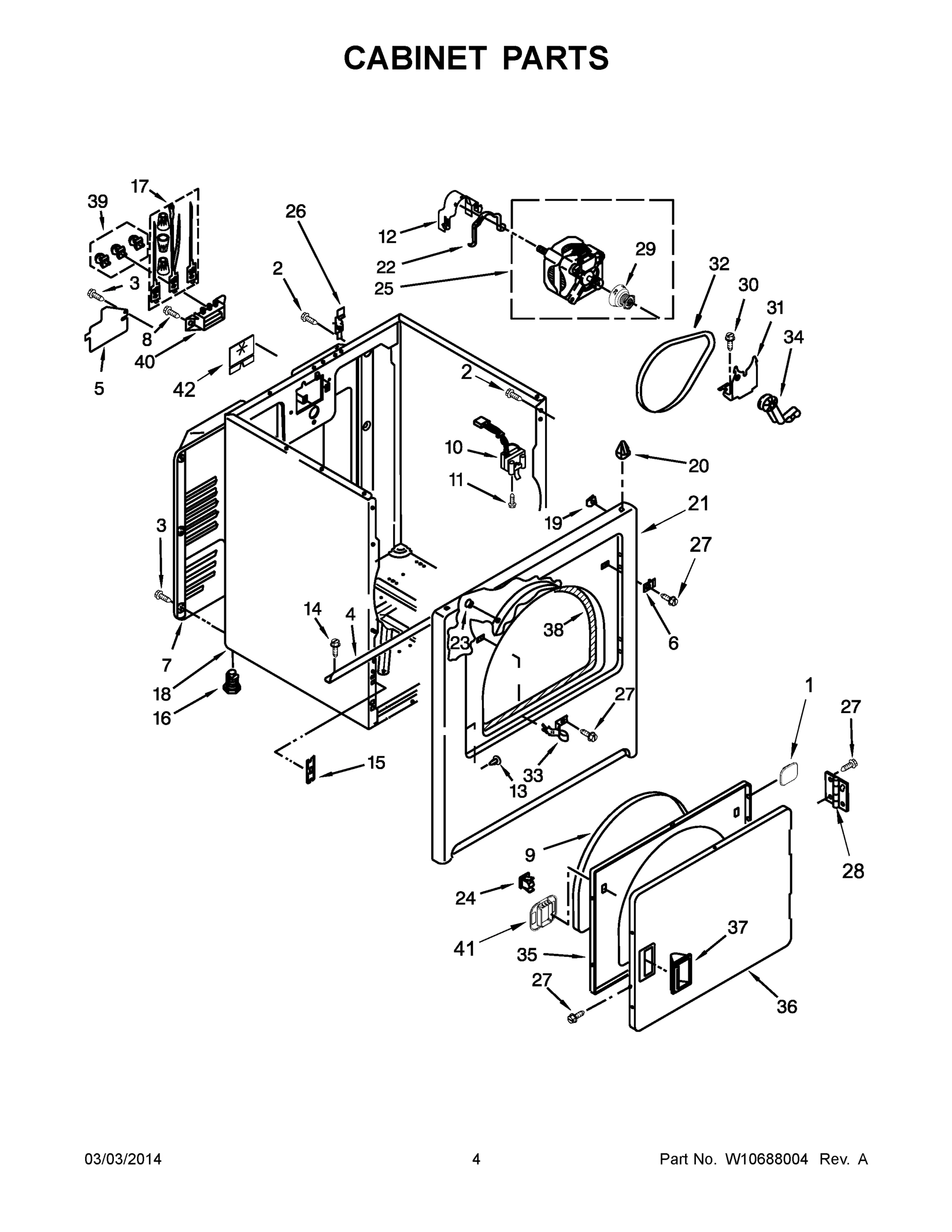 03 - CABINET PARTS