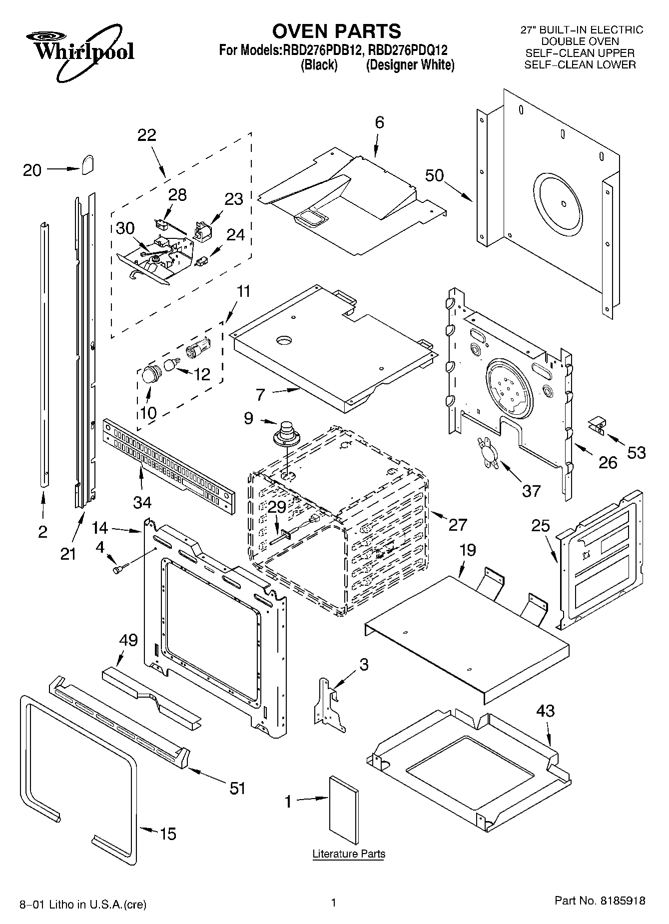 01 - OVEN, LITERATURE