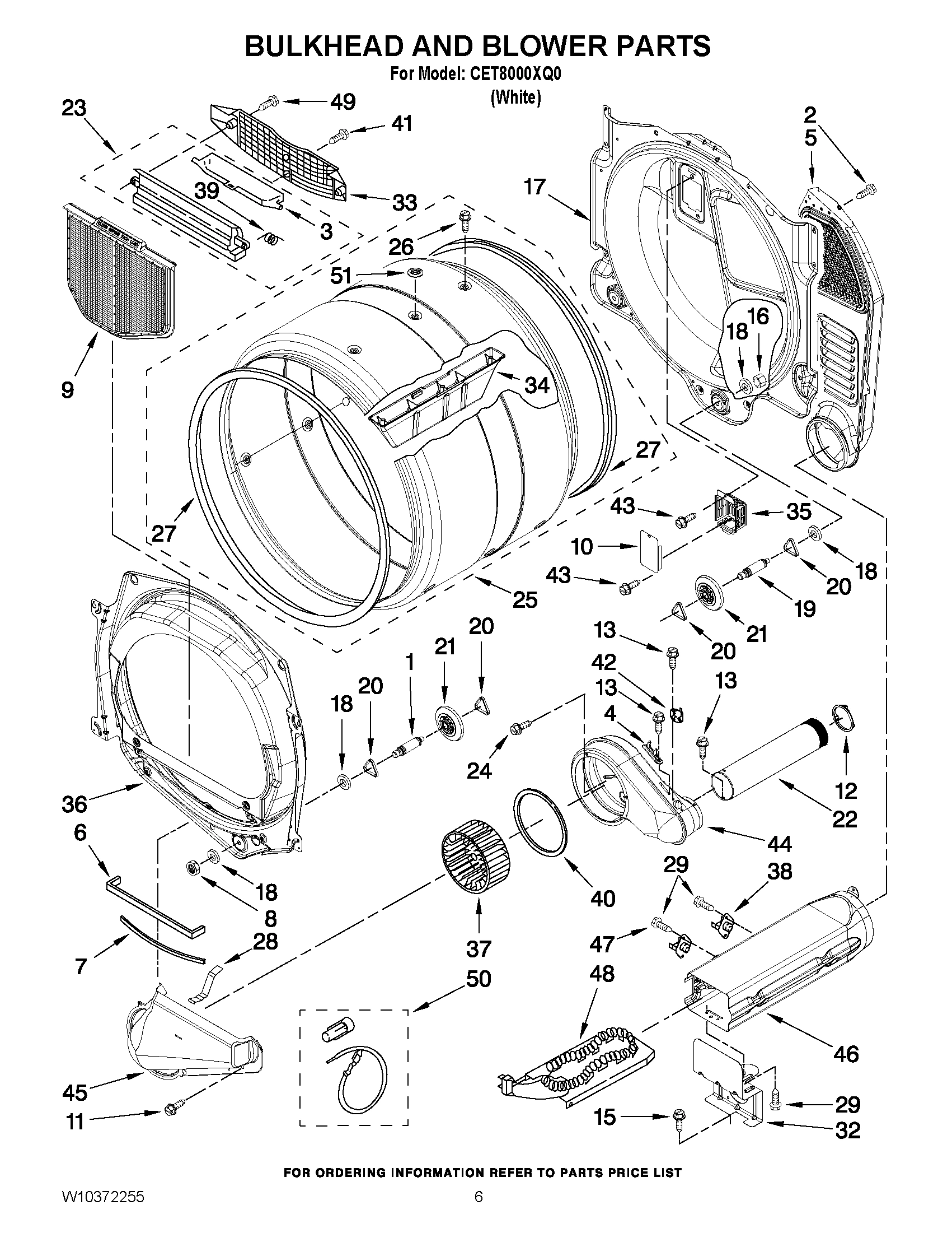 03 - BULKHEAD AND BLOWER PARTS