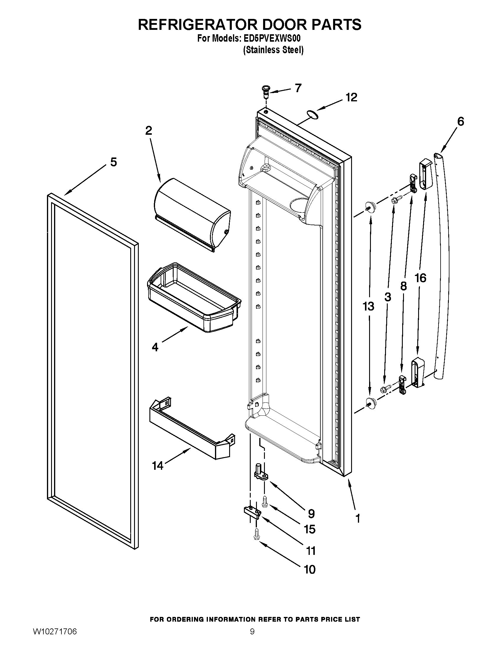 06 - REFRIGERATOR DOOR PARTS