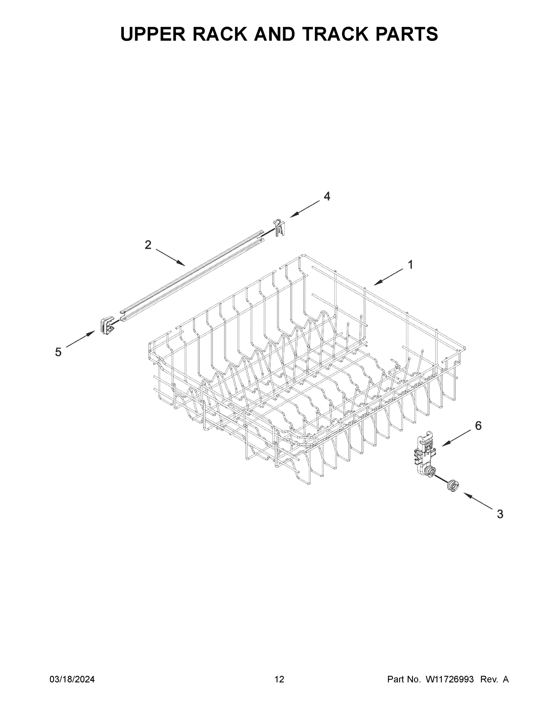 07 - UPPER RACK AND TRACK PARTS