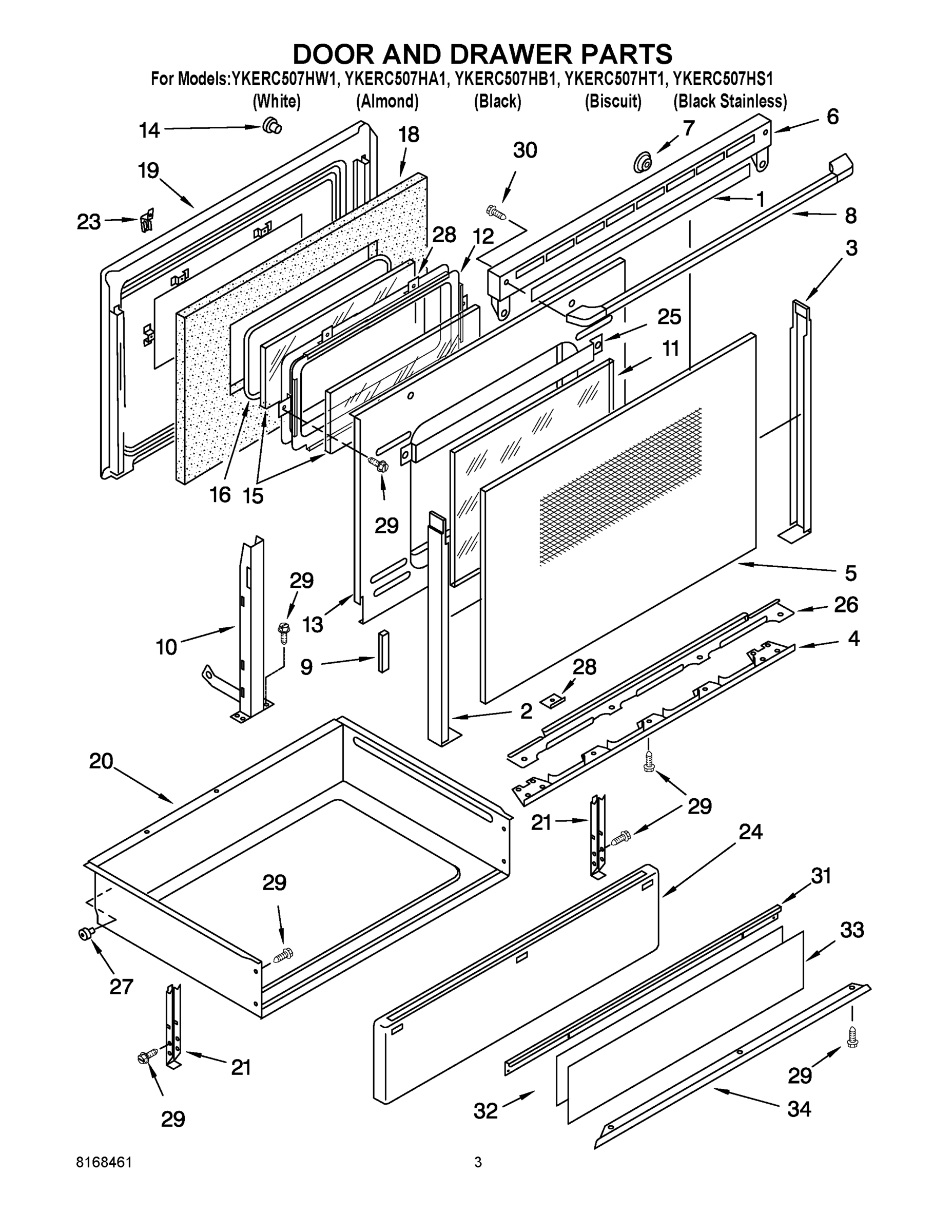 04 - DOOR AND DRAWER PARTS
