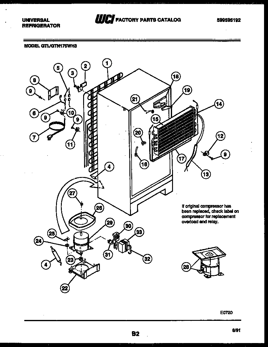05 - SYSTEM AND AUTOMATIC DEFROST PARTS