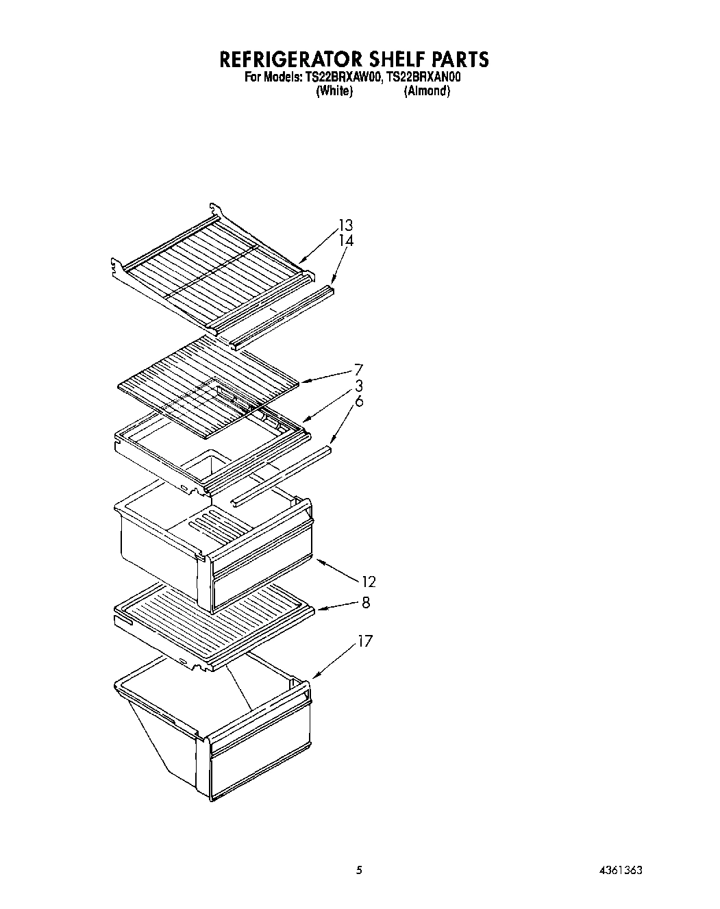 04 - REFRIGERATOR SHELF