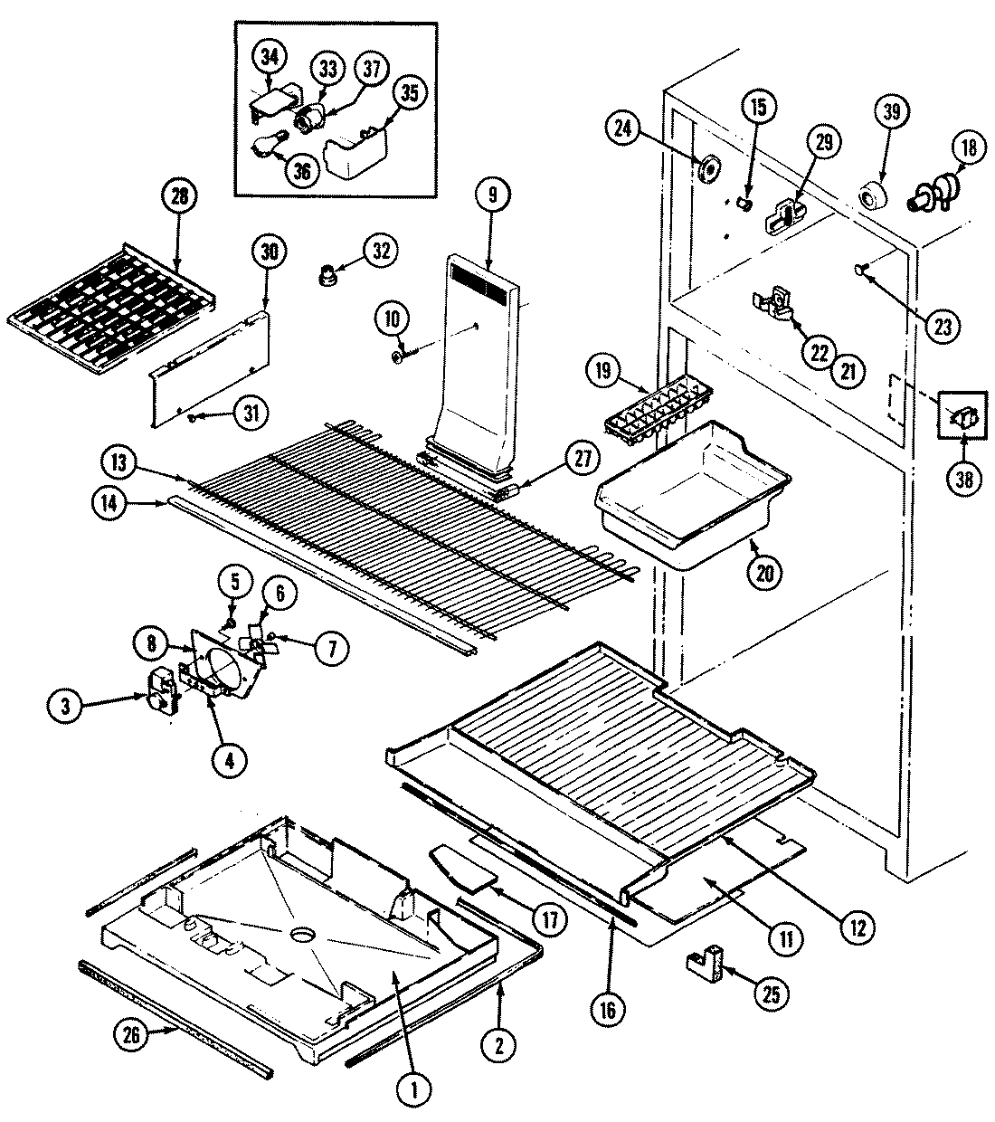 01 - FREEZER COMPARTMENT