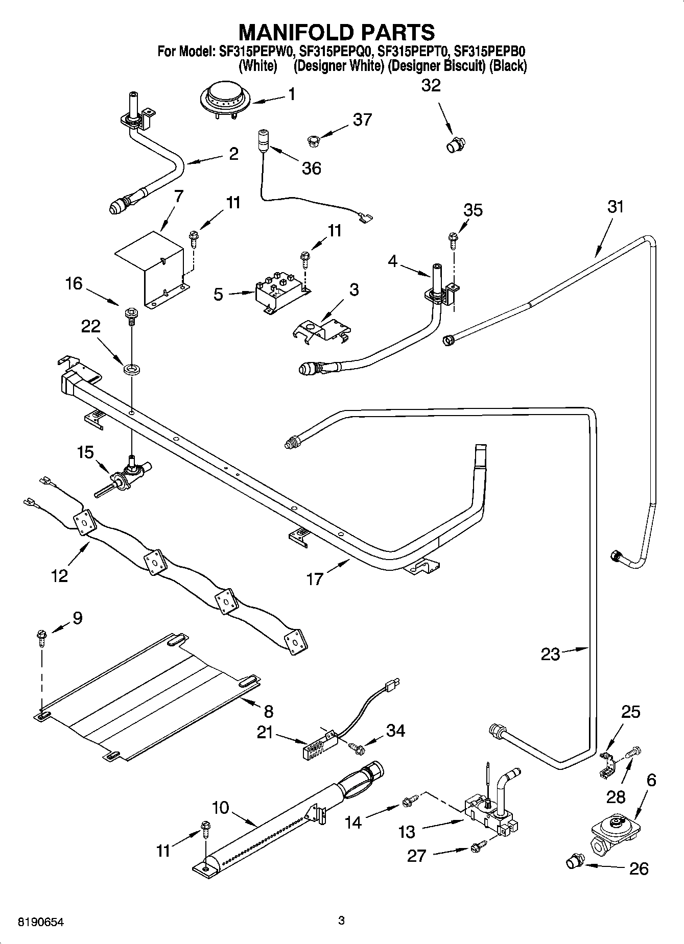 03 - MANIFOLD PARTS
