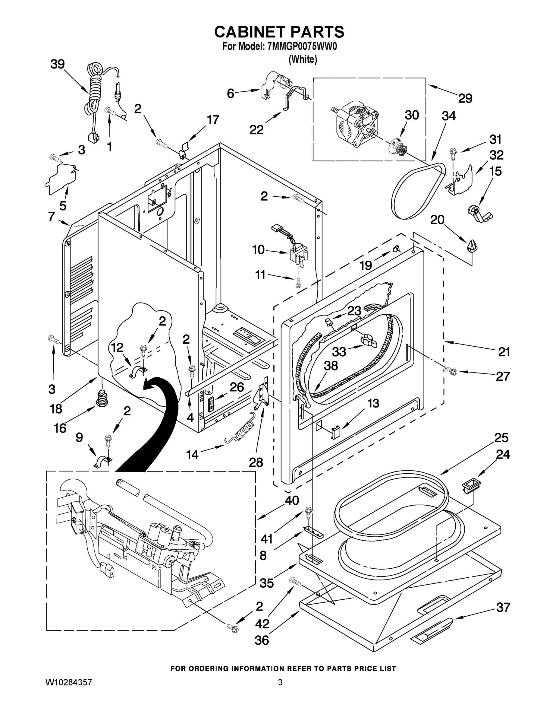02 - CABINET PARTS