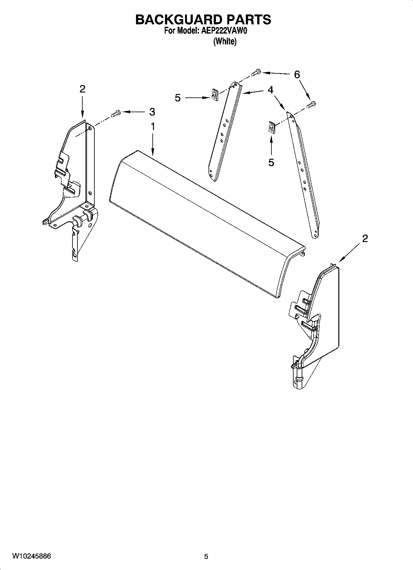 04 - BACKGUARD PARTS, OPTIONAL PARTS (NOT INCLUDED)