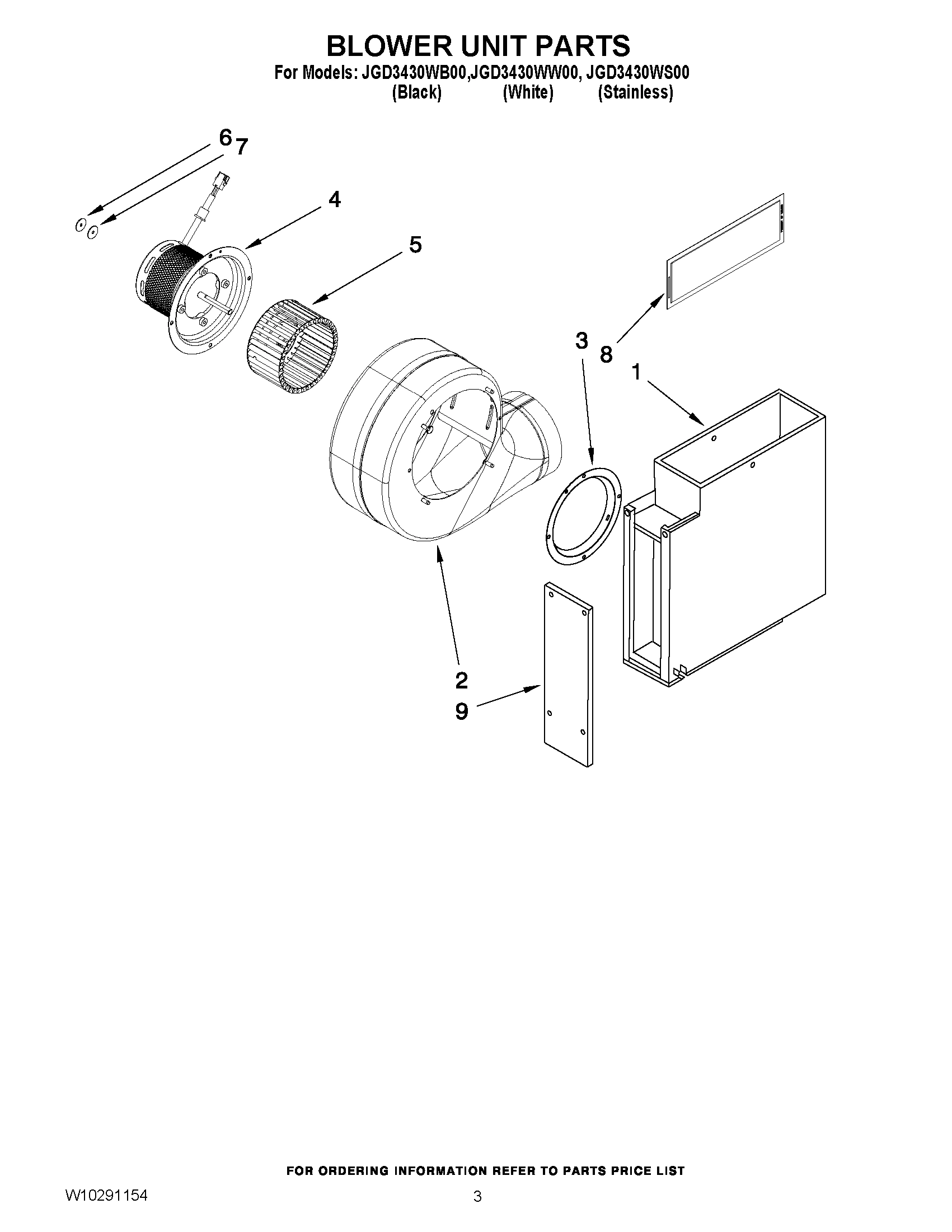 02 - BLOWER UNIT PARTS